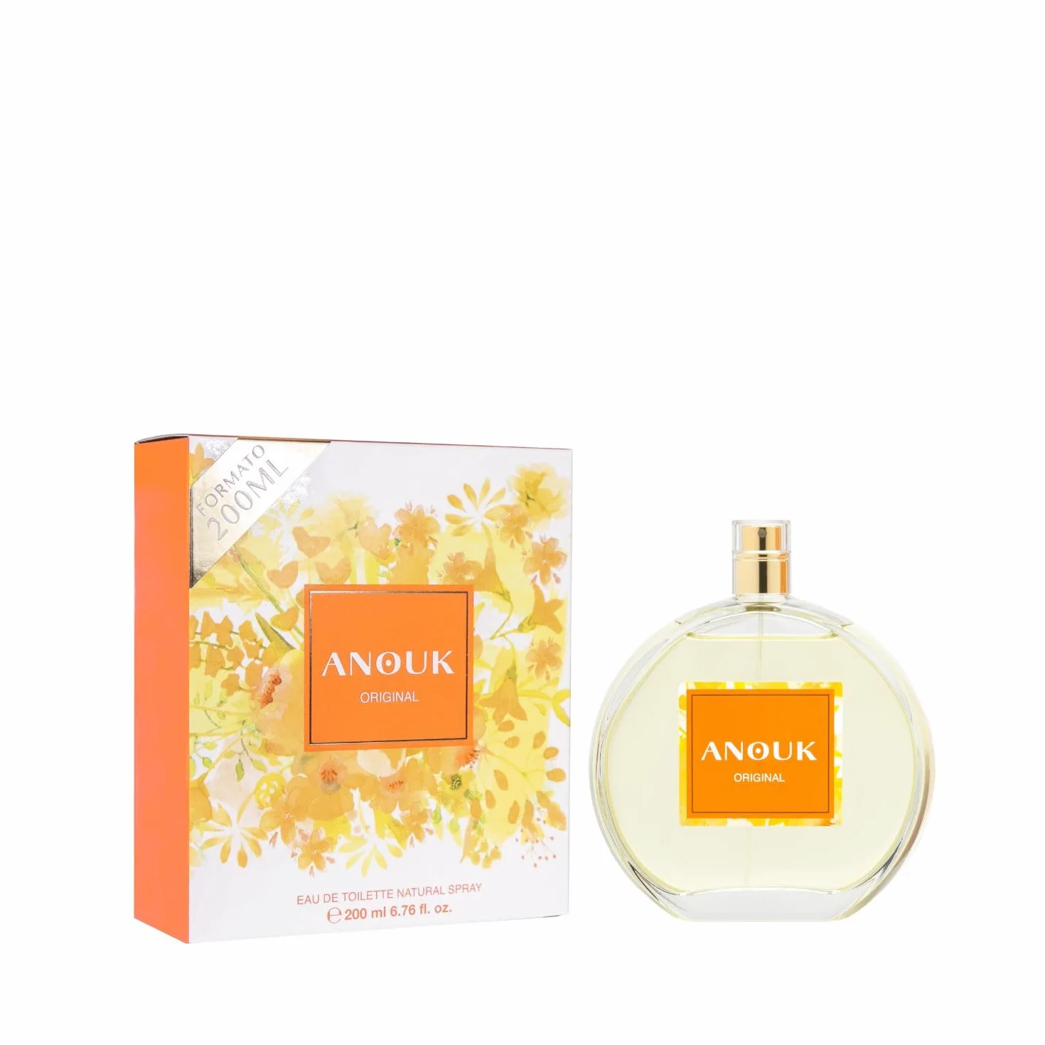 ANOUK Original 200 ml Colonia Mujer Eau de Toilette Spray Cítrico Floral Larga Duración