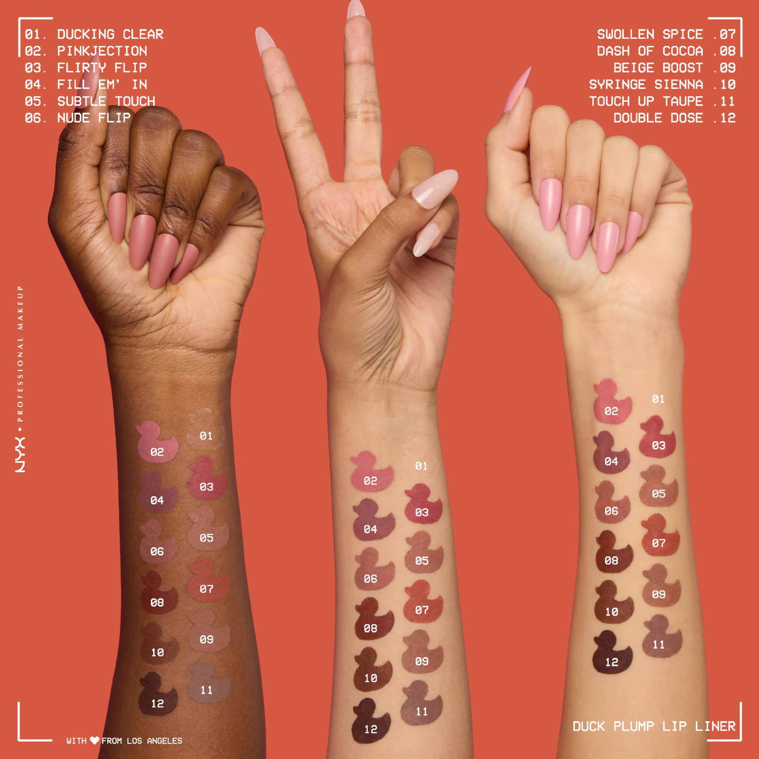 NYX Professional Makeup Duck Plump Lápiz de Labios Efecto Voluminizador Tono Double Dose