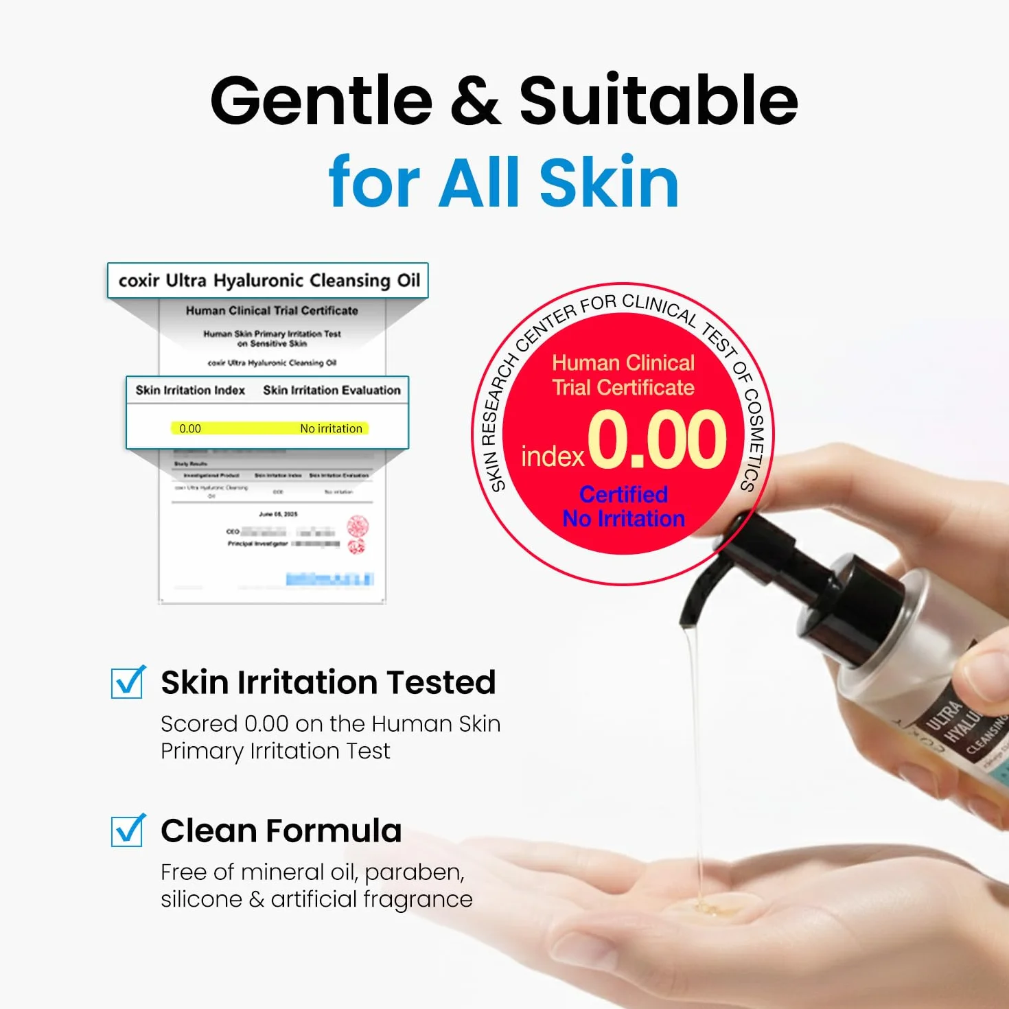 Coxir Ultra Hyaluronic Cleansing Oil 150 ml