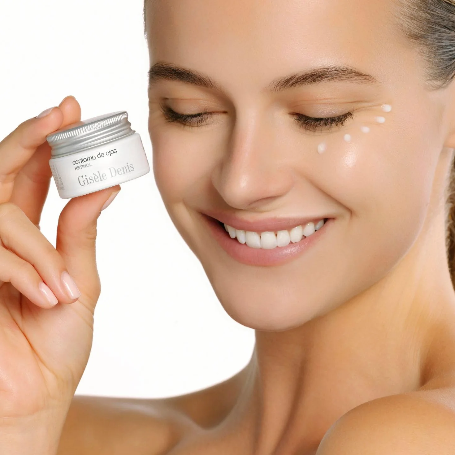 GISÈLE DENIS - Tratamiento Antimanchas Facial (Crema Facial Retinol y Colágeno Vegetal 50 ml + Contorno de Ojos 15 ml + Super Concentrado Facial 15 ml) para Todo Tipo de Piel, Fórmula Vegana