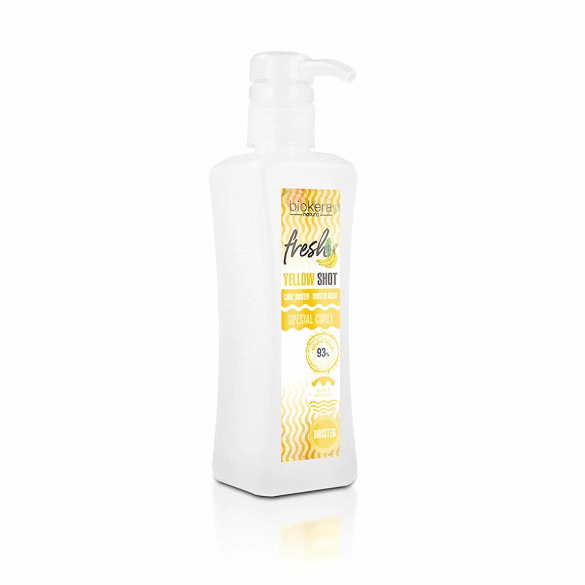 Biokera Fresh Salerm Gel Activador de Rizos Curly Booster Yellow Shot 300 ml Rizos Definidos Sin Sulfatos Vegano