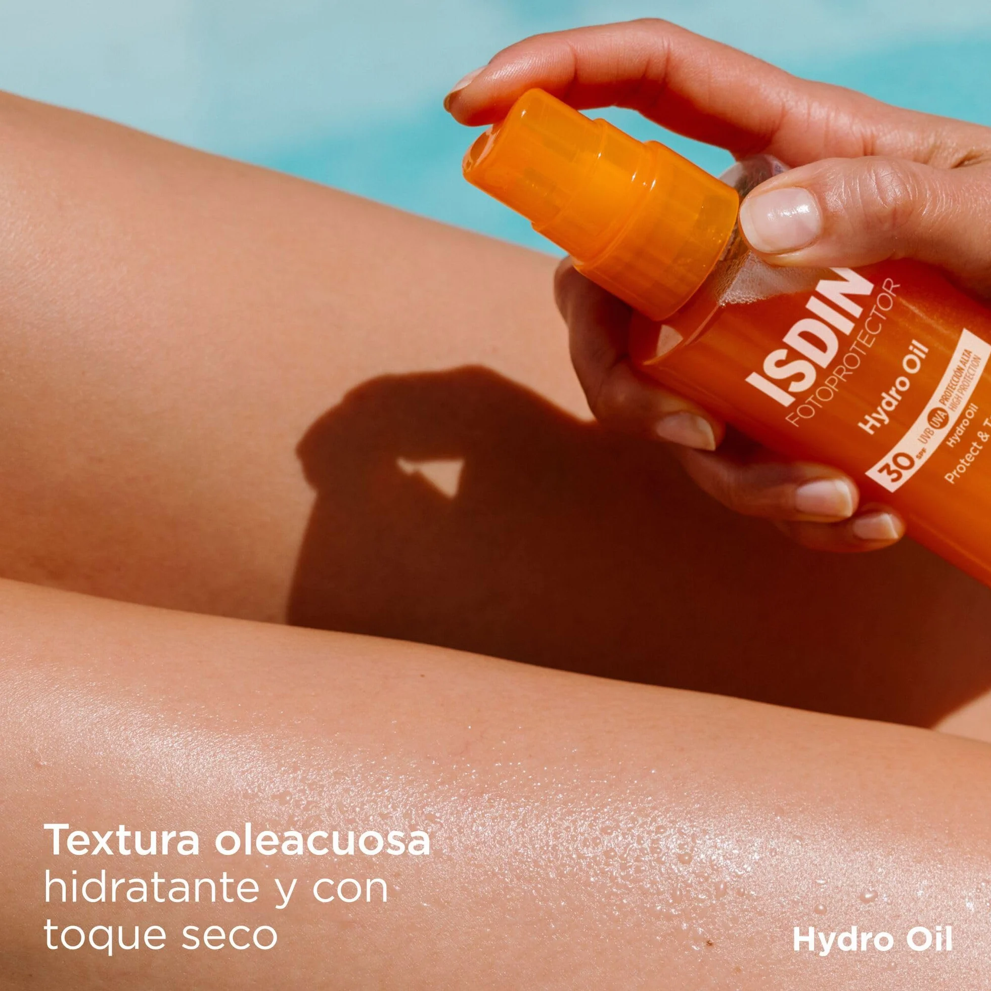 ISDIN HydroOil SPF 30 Fotoprotector Protector Solar Corporal Bifásico 200 ml