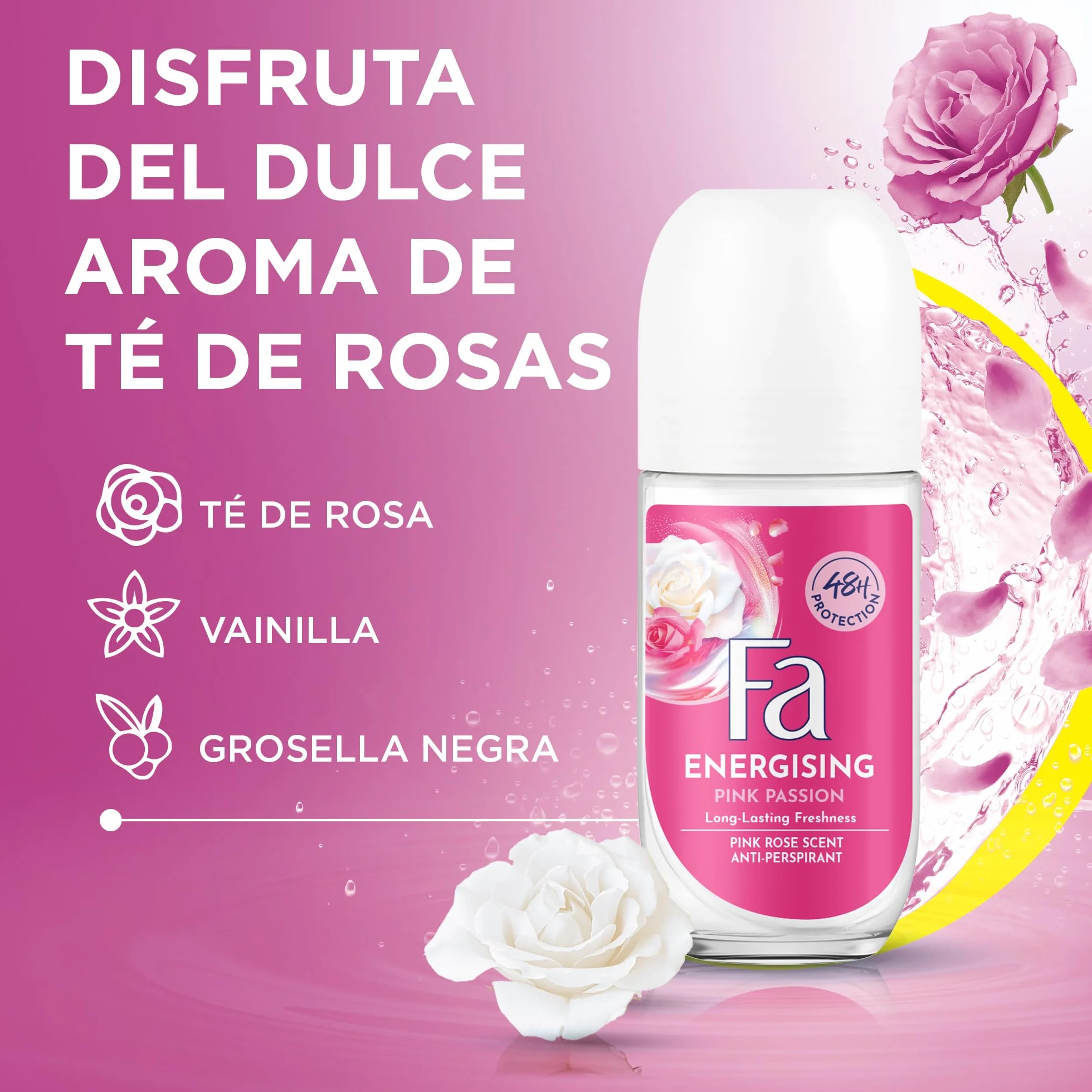 Fa Desodorante Roll-On Pink Passion 50ml