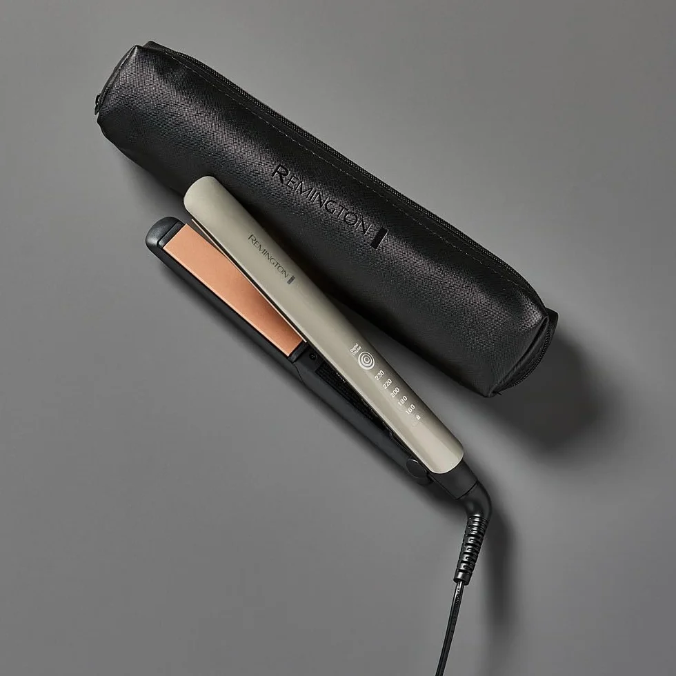 Remington Plancha Pelo Keratin Therapy S8593 160-230°C revestimiento cerámica