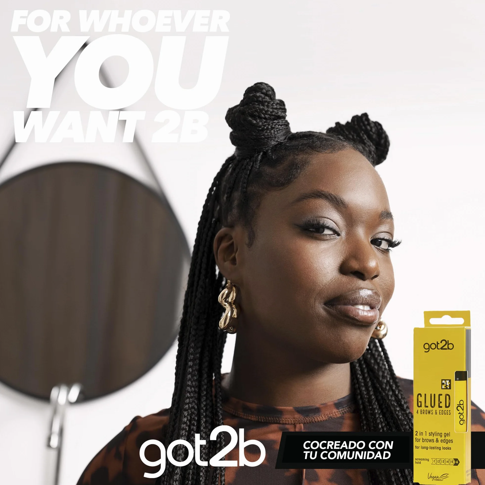 Got2b Gel Fijador de Cejas Resistente al Agua Fijación Fuerte 16 ml