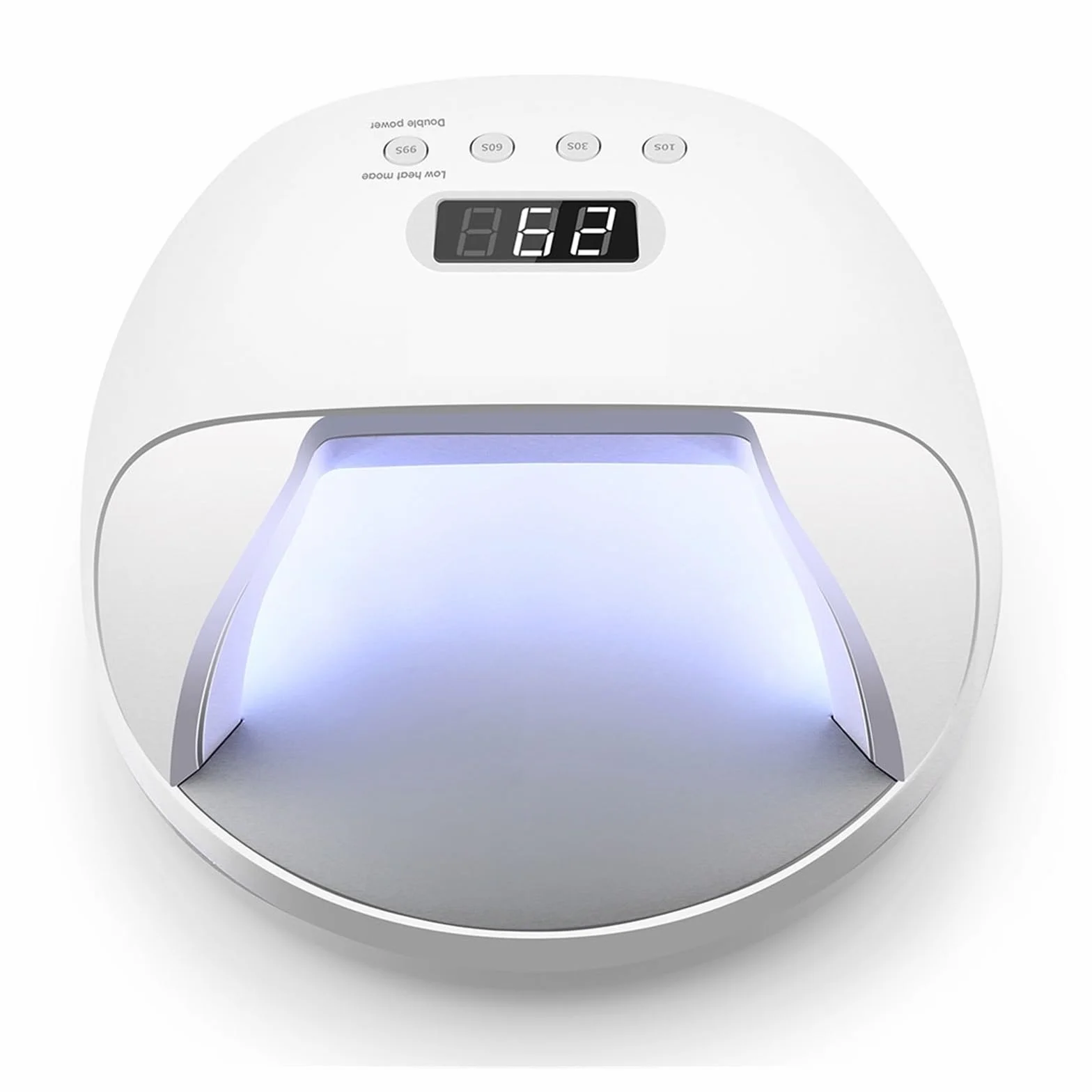 Lampara UV LED Uñas, Lámpara de uñas LED UV Lámpara de uñas Secador de gran potencia Gel de uñas de curado rápido Secadores de uñas profesionales Máquina de herramientas de secado de gel UV,para uñas