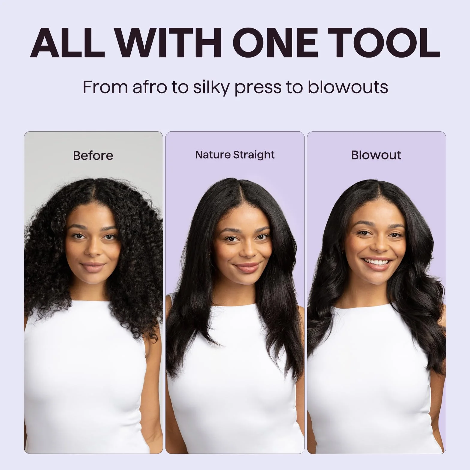 Wavytalk Thermal Brush 38mm, Cepillo Termico Redondo Electrico Rizador De Pelo, Tecnología Iónica Para Cabello Más Liso, Menos Dañola, 5 Ajustes De Temperatura, Blowout Boost, Rosa Sakura