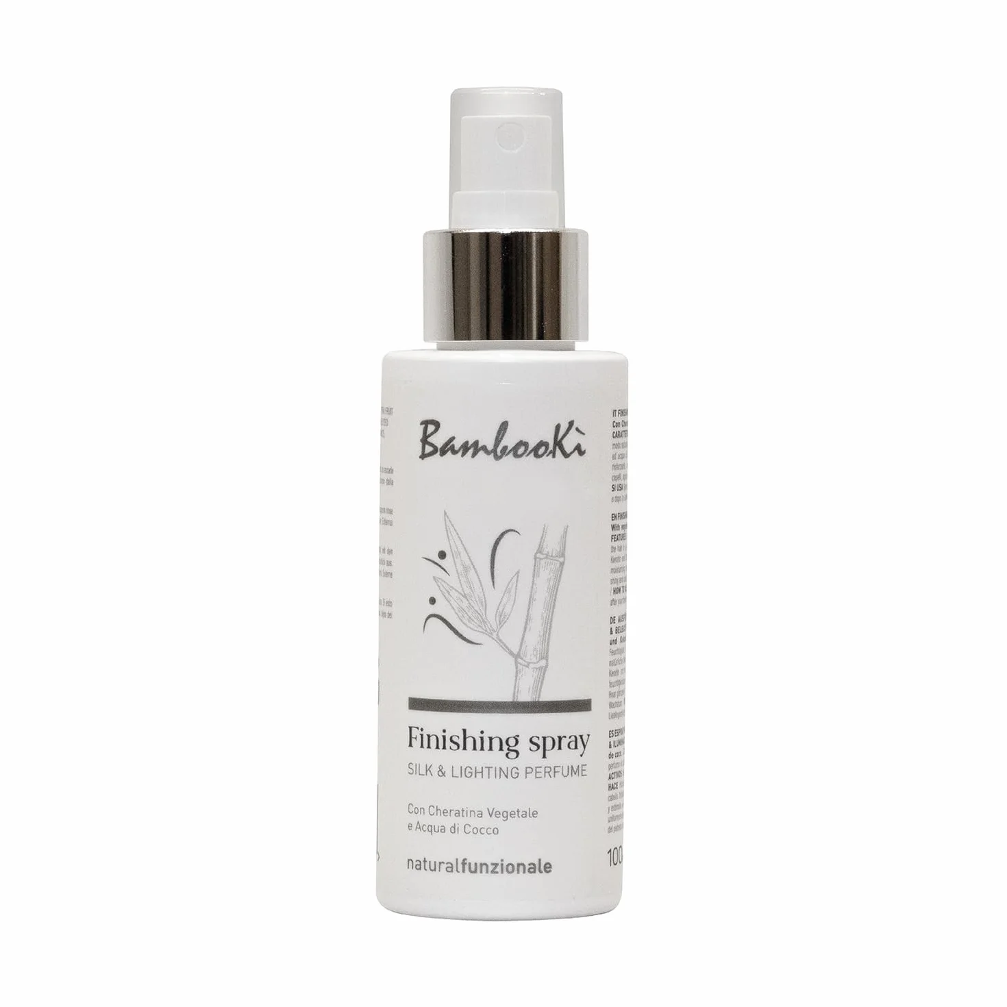 Perfume Capilar Silk & Lighting Bambookì 100ml con Queratina Vegetal y Aqua de Coco para Mujer