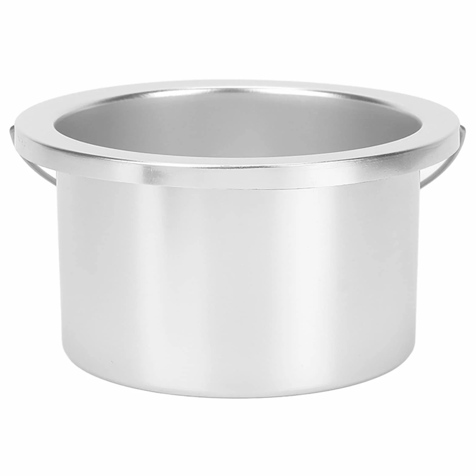 Sorandy Olla de Repuesto para Calentador de Cera, Olla Interior de Aleación de Aluminio Duradera, Calentamiento Rápido para el Hogar o el Salón, Tamaño de 4,13 Pulgadas