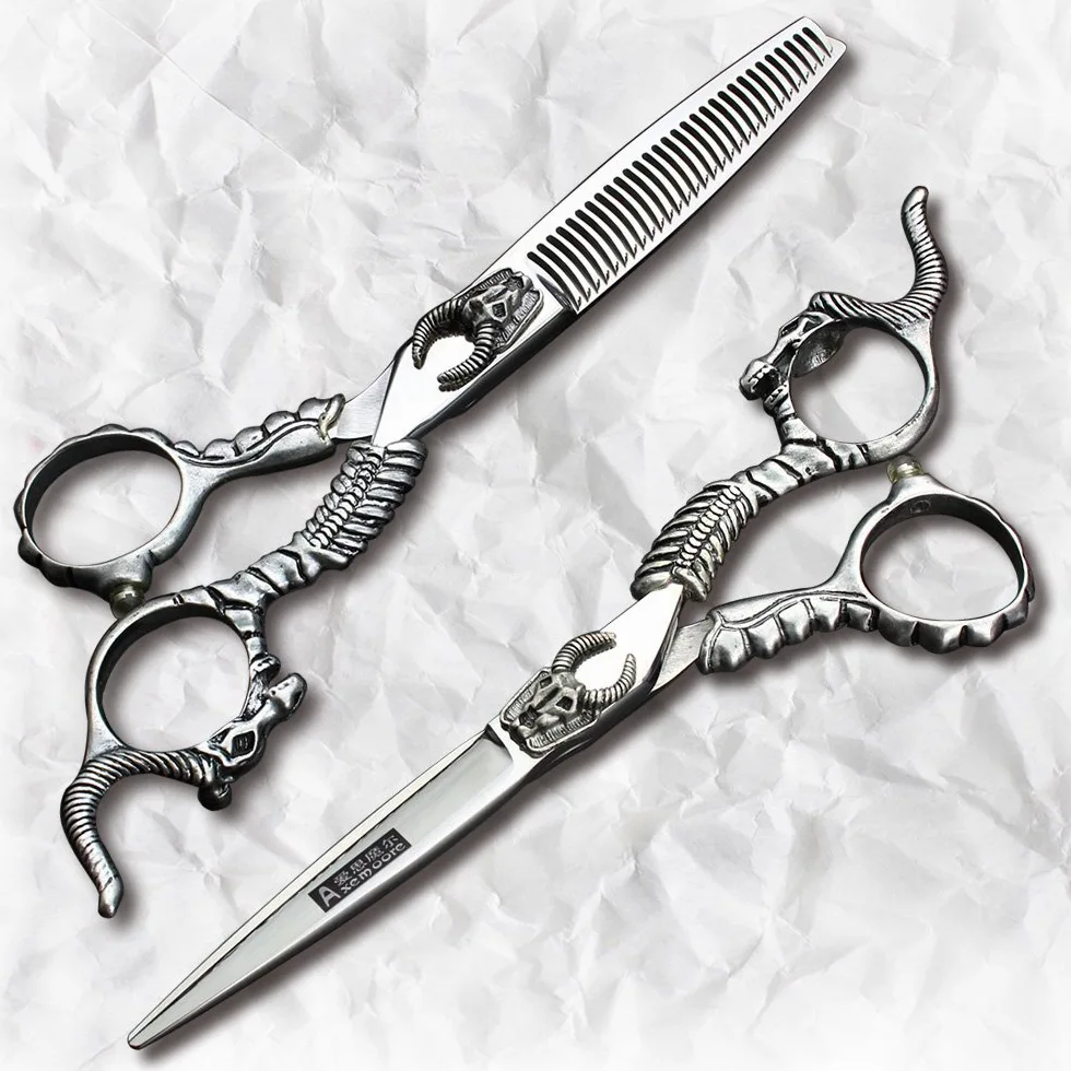 Tijeras de corte japonesas de 15,24 cm para peluquería y peluquería (tijeras de corte)