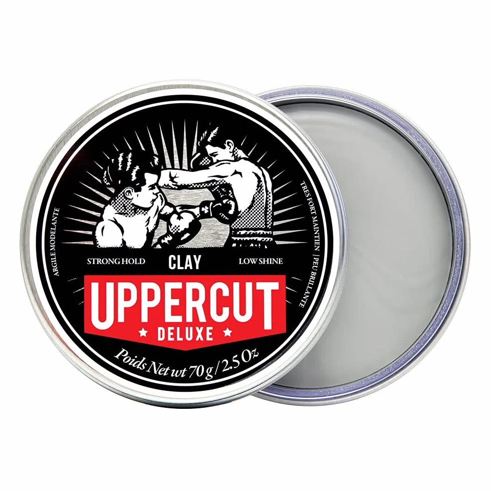 Uppercut Deluxe arcilla fuerte sujeción bajo brillo 2.5 onzas