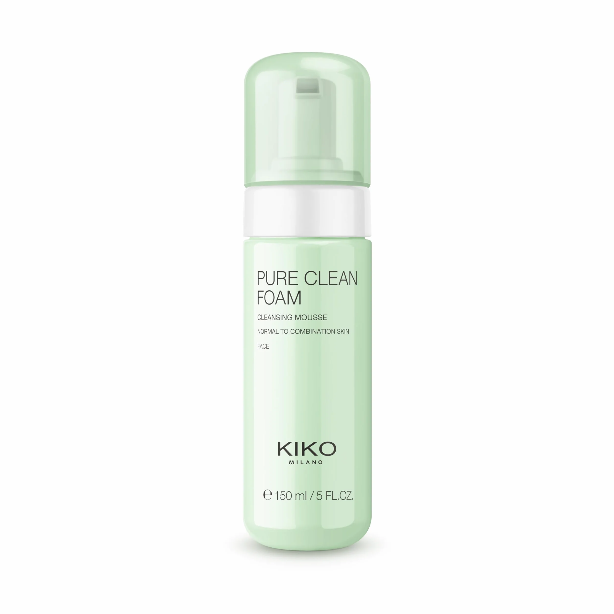 KIKO Milano Pure Clean Foam, Mousse Limpiadora Purificante Rostro