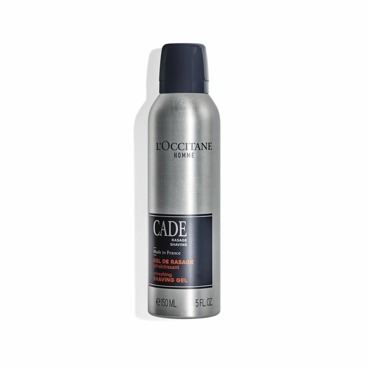 L'OCCITANE Estuche de Navidad Hombre Cade Gel de afeitado y bálsamo aftershave Fabricado en Francia