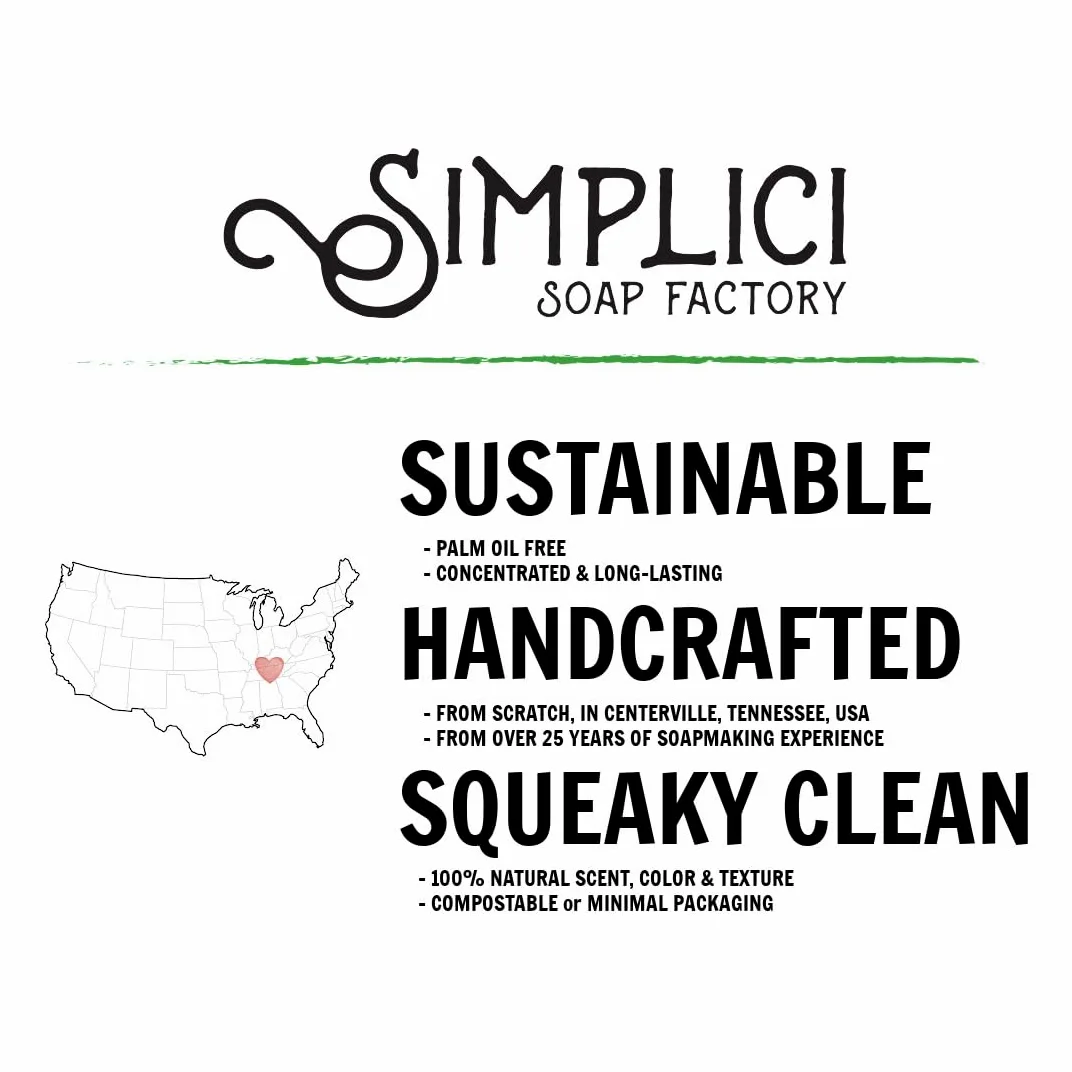 SIMPLICI Simply Lye Soap Value Bag (6 Bars) by Simplici