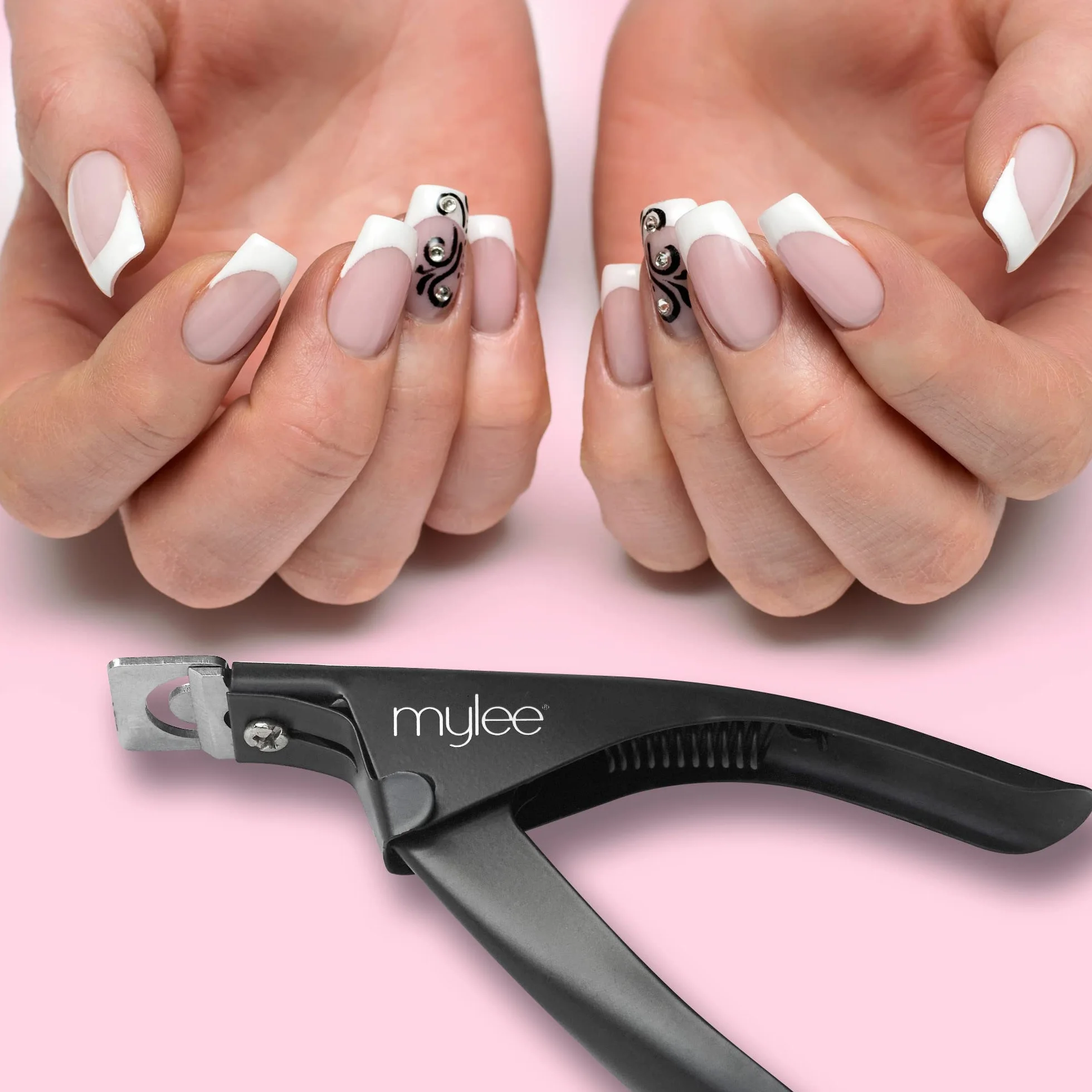 Mylee Cortaúñas Shortie para Extensiones de Uñas - Cortaúñas Preciso y Duradero, Herramienta de Manicura Profesional