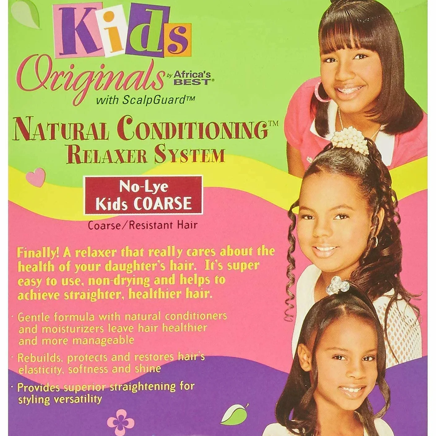 Africa's Best Kids Organics Relaxer Super Coarse Crema suavizante para niños