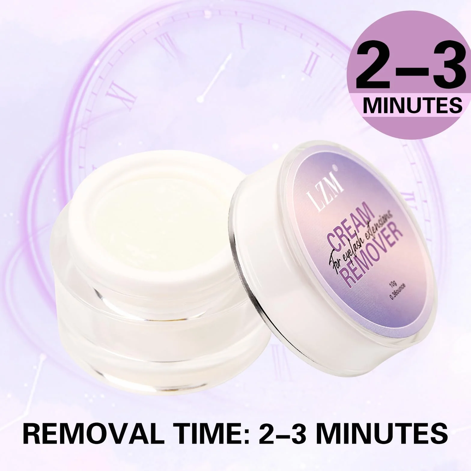 LZM Crema Removedor De Pestañas Removedor De Pegamento 10g Extensión De Pestañas Eyelash Extension Remover Lash Remover Removedor De Pestañas Pelo a Pelo