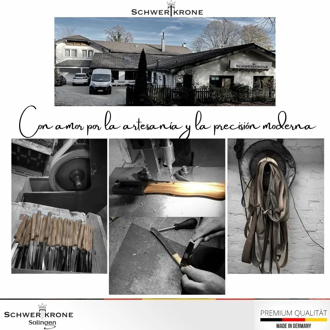 Schwertkrone Profi Solingen Pinzas para depilar cejas 8 cm curvadas chapadas en oro