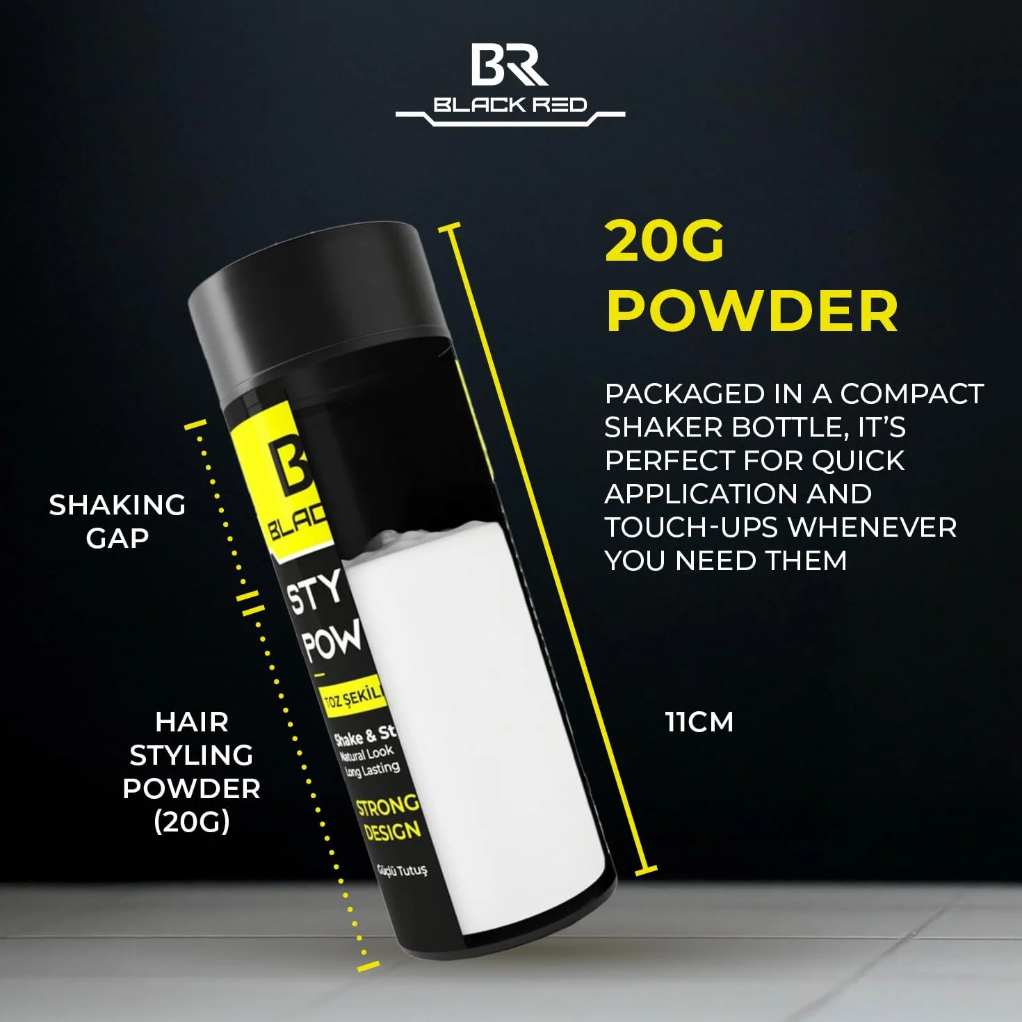 Polvo texturizador para el cabello Strong Touch 20 gr