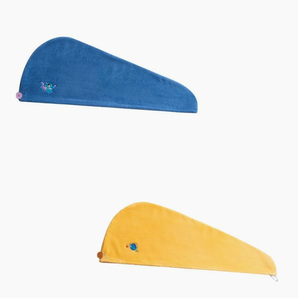 Beaupretty 4piezas Toalla Secado Rápido para Cabello Gorro De Secado Ultra Absorbente Toalla De Microfibra para para Uso Diario o Viajes y