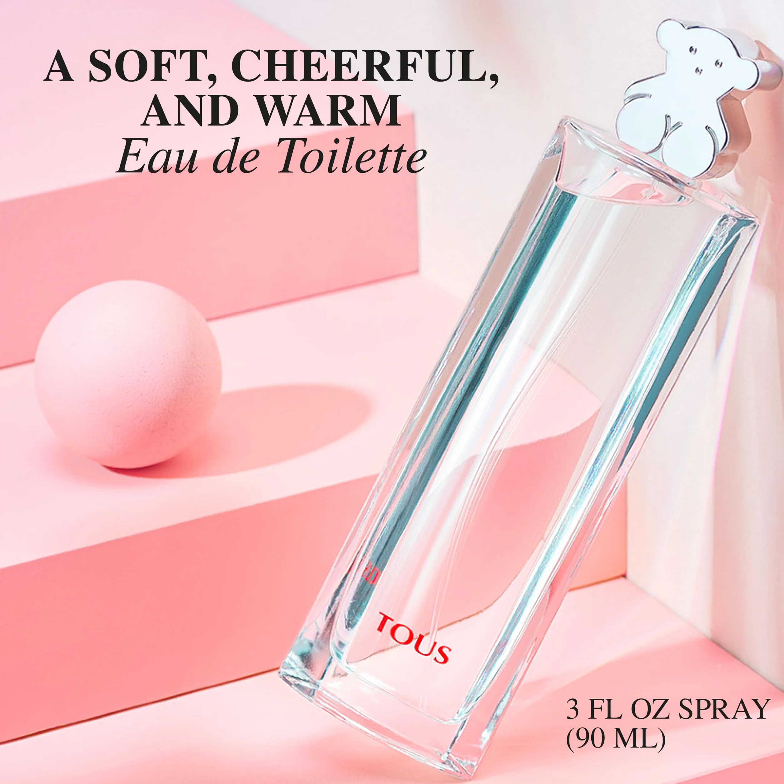 Tous, Eau de Toilette para Mujer, Fragancia Floral, 90 ml con Vaporizador
