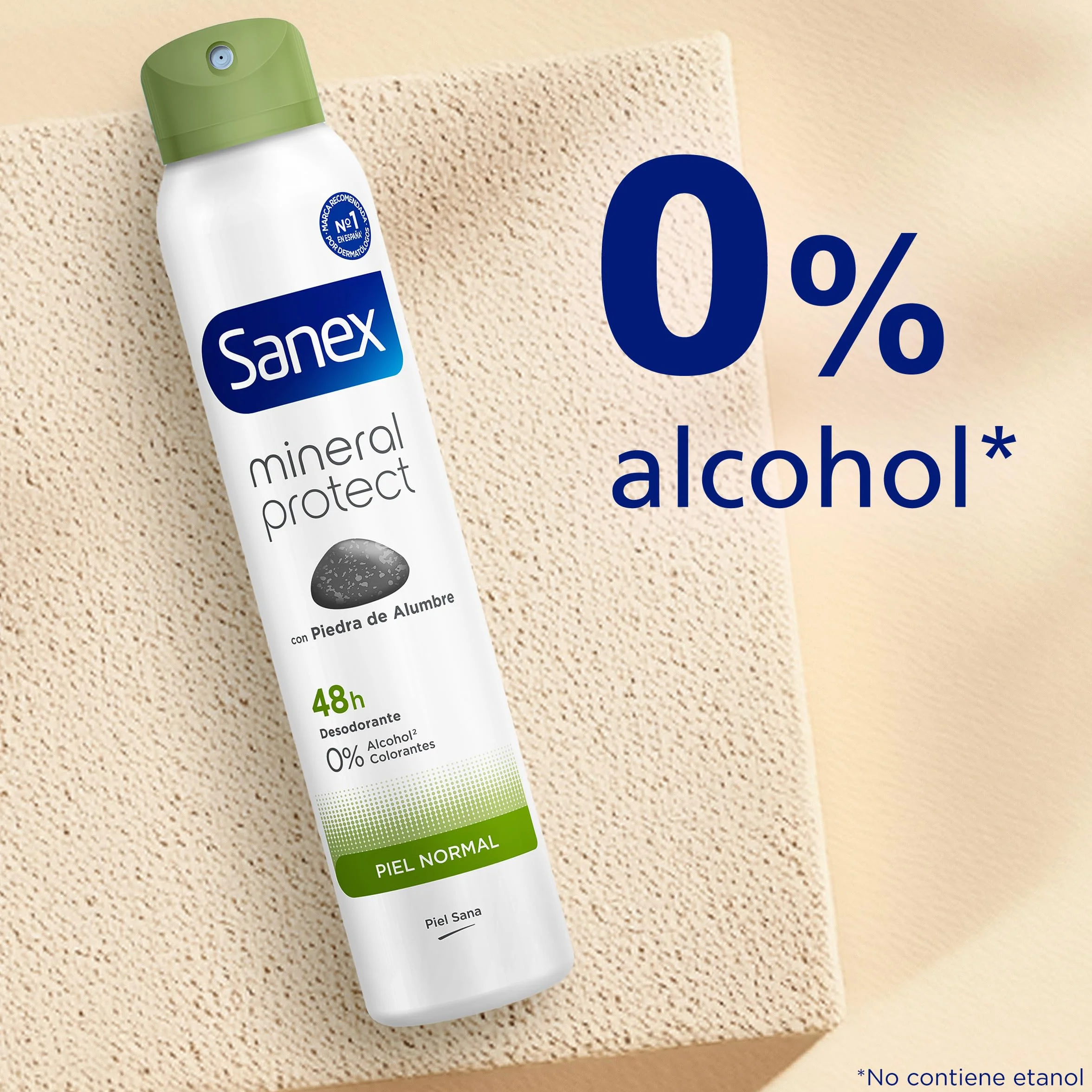 Sanex Mineral Protect Desodorante Spray 200 ml Pack 6 Uds Protección 48h