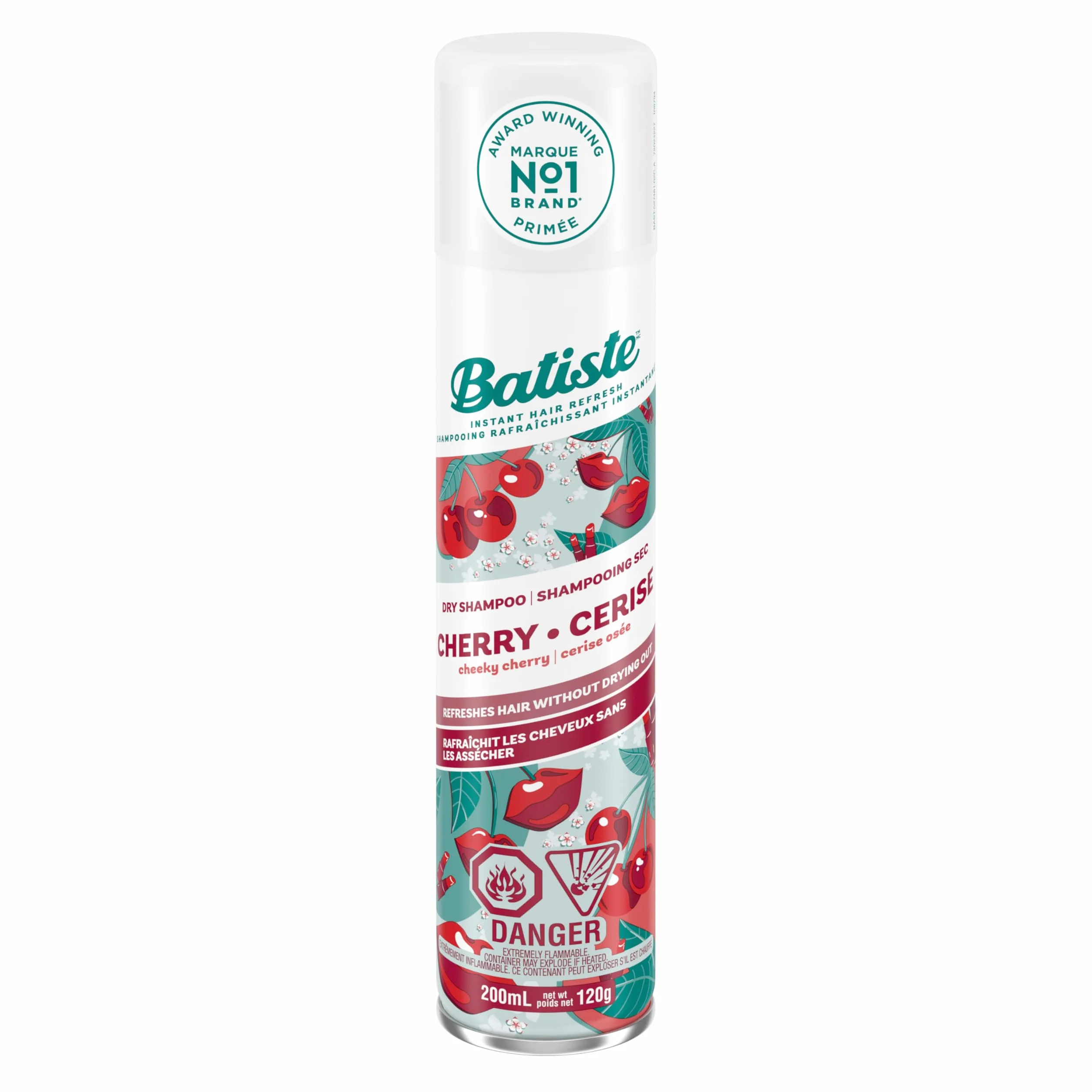 Batiste Cherry Dry Shampoo Champú, Fresh 200 ml