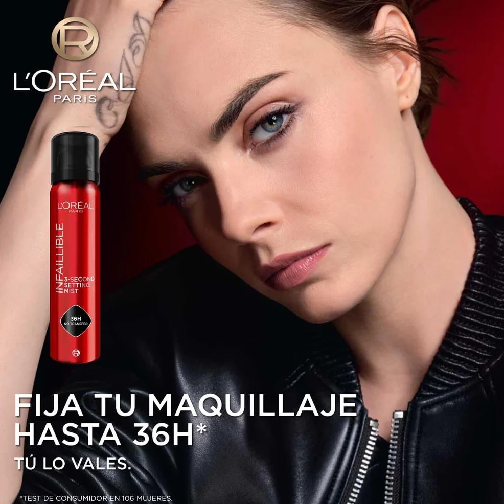 L'Oréal Paris Spray Fijador de Maquillaje Infaillible 36h 75 ml