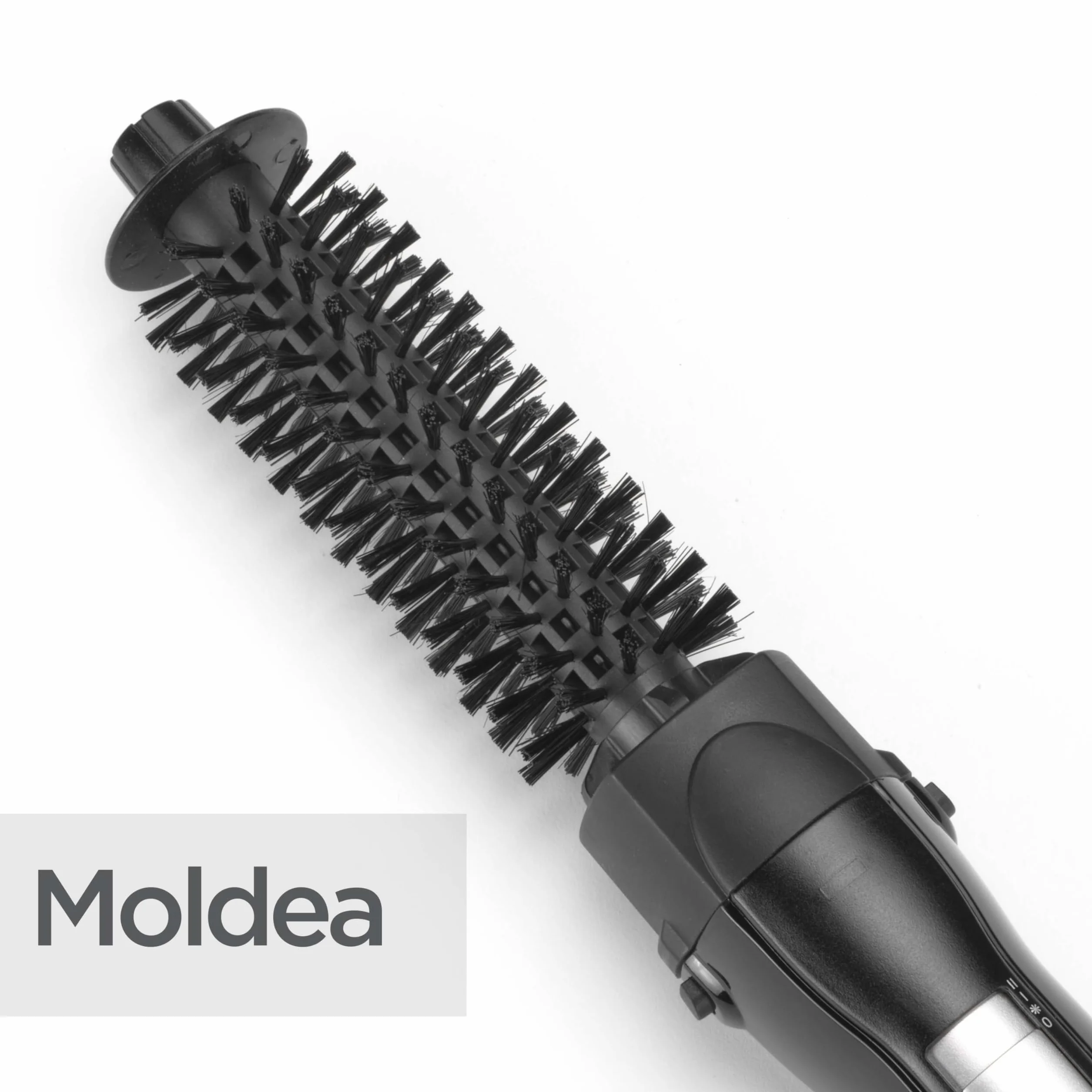 BaByliss Cepillo de Aire Shape & Smooth AS82E, Potente Cepillo de Aire, 30 mm y 20 mm, Función de Aire Frío, Negro