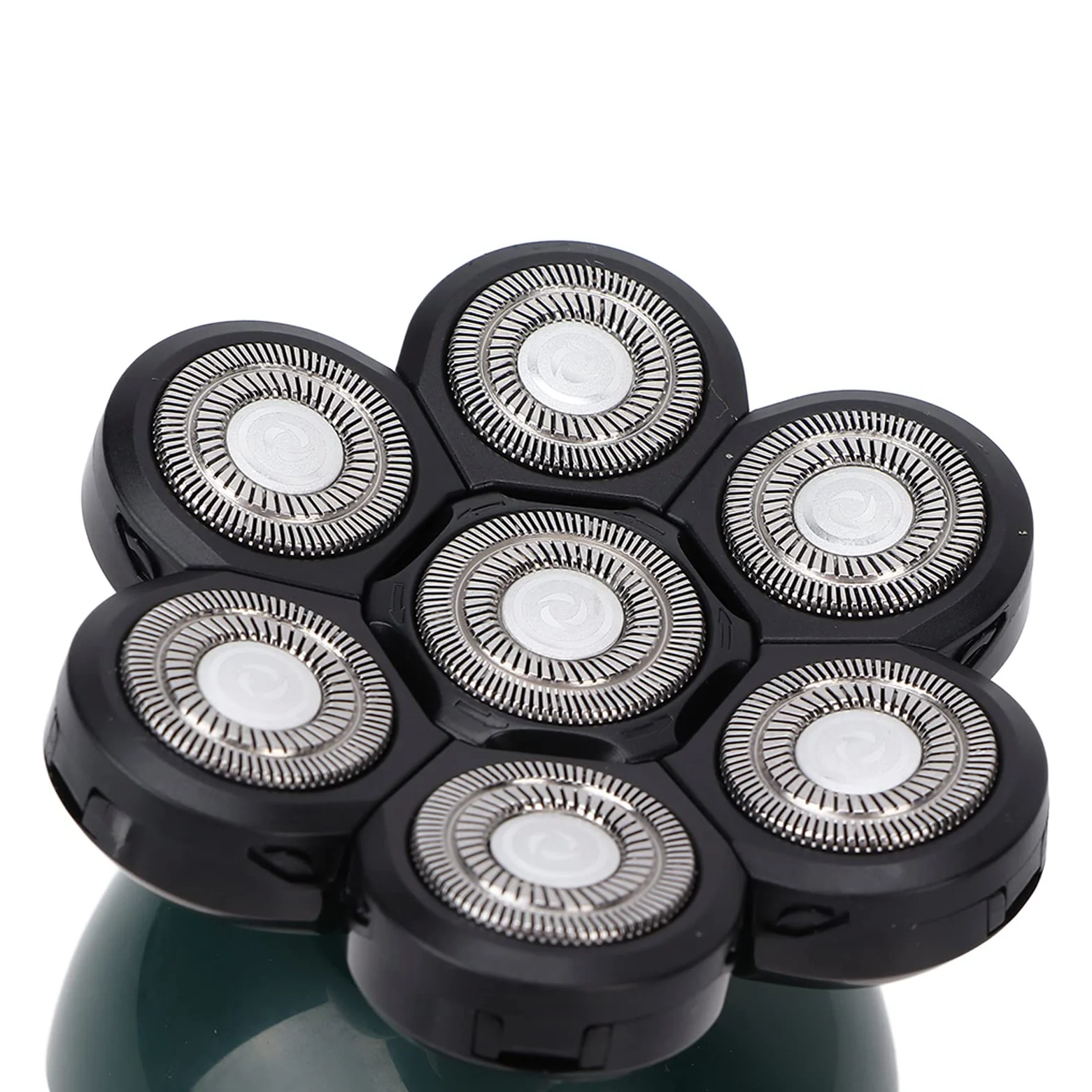 Cortadora de cabello, firme, estable, multifuncional, ergonómico, recargable, cepillo de limpieza facial, resistente al agua con peine guía para hombres y mujeres para viajes en el hogar little