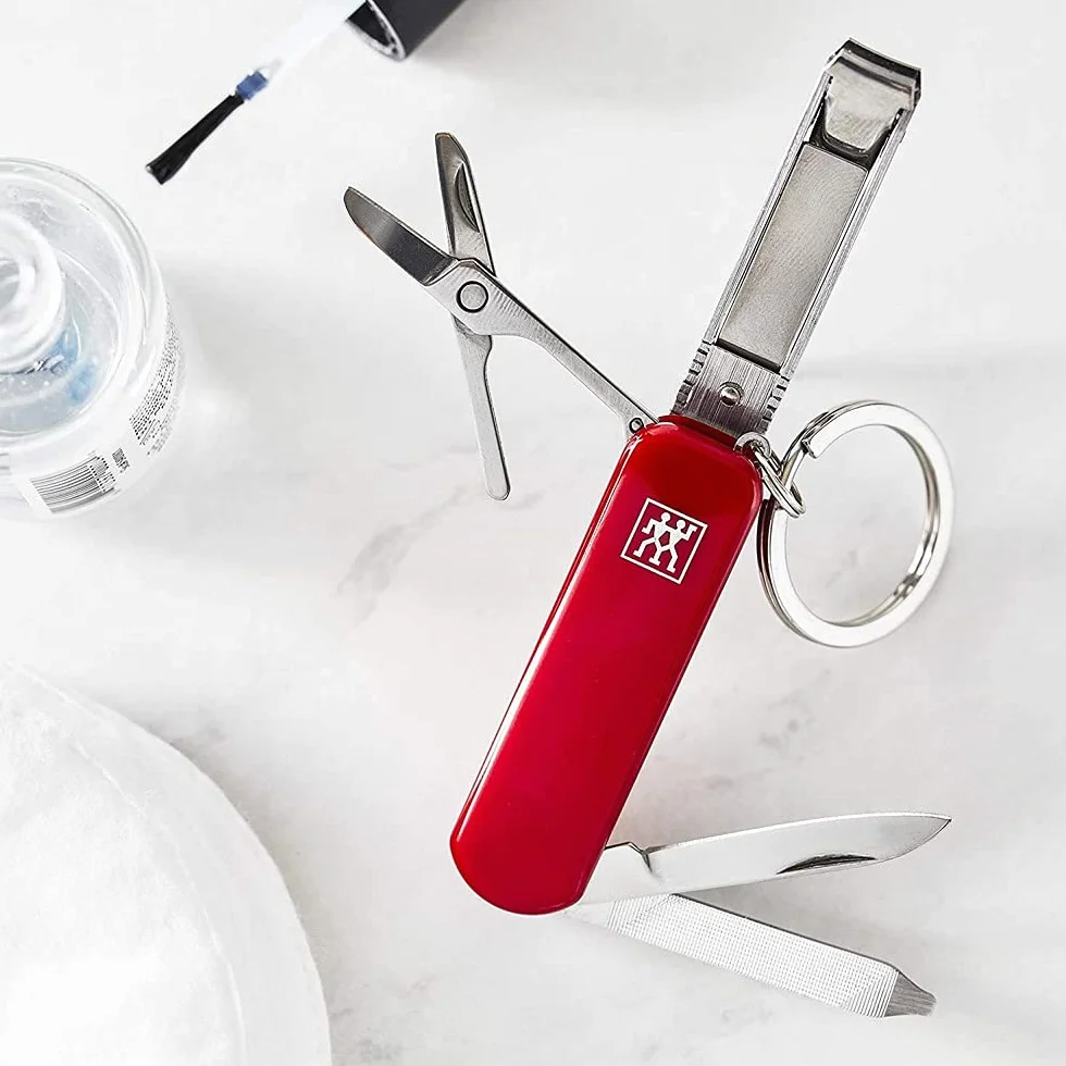 ZWILLING Manicura pedicura multiherramienta 60 mm rojo