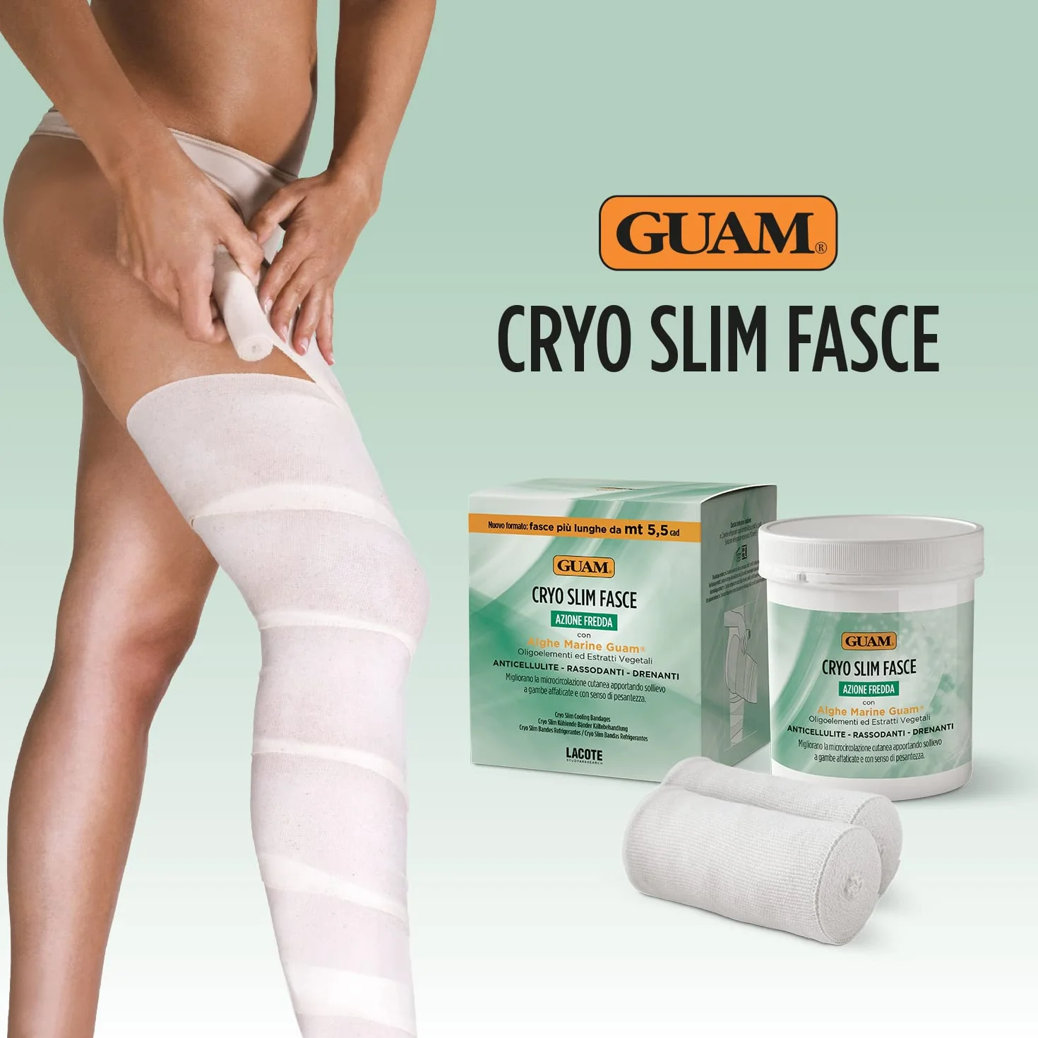 Guam Cryo Bandas Delgado 250 g