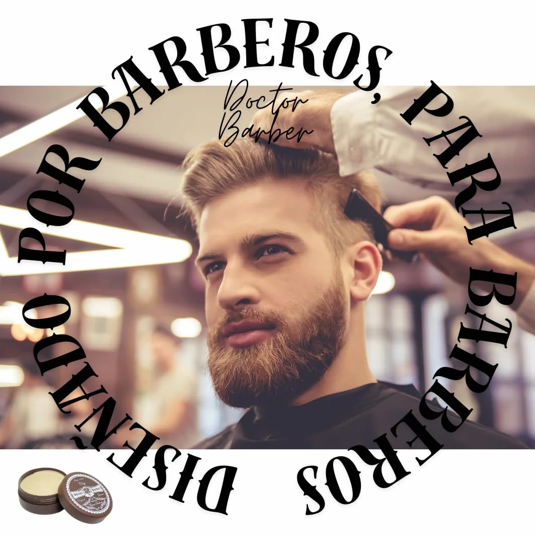 Doctor Barber Barro Barbero 80 g Cera acabado mate barba cabello