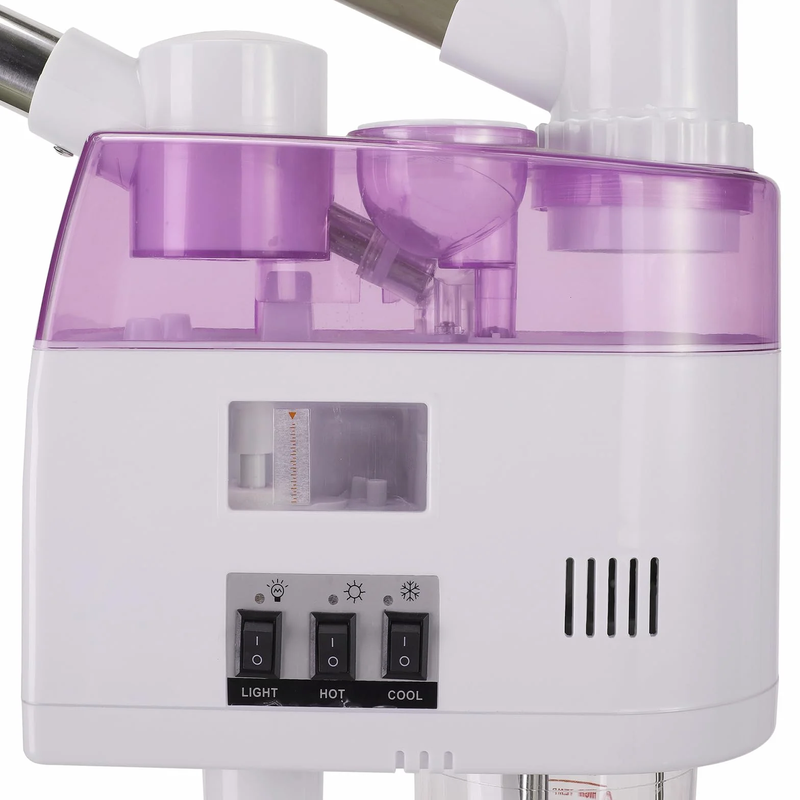 Vaporizador facial con función de frío/calor, vaporizador facial con nanotecnología y lámpara UV – Vaporizador facial para limpieza de poros, depósito de 800 W, depósito de 680 ml, sauna facial de