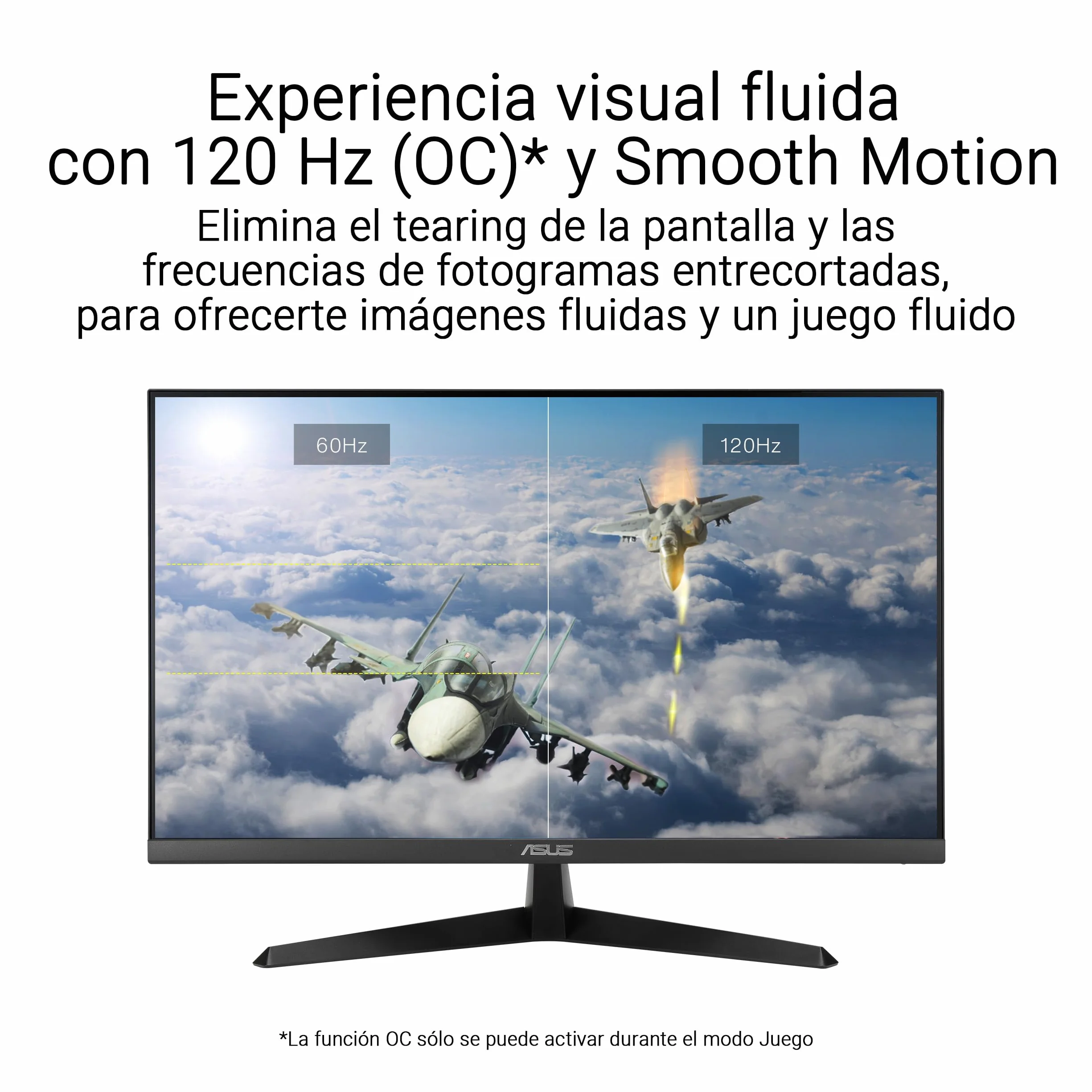 ASUS VY279HGR Monitor Gaming 27" FHD IPS 120Hz 1ms Adaptive Sync Eye Care Plus