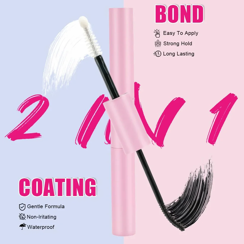 Kit Pestañas pelo a pelo 200 Peças D Curl Extensión de Pestaña para DIY en Casa