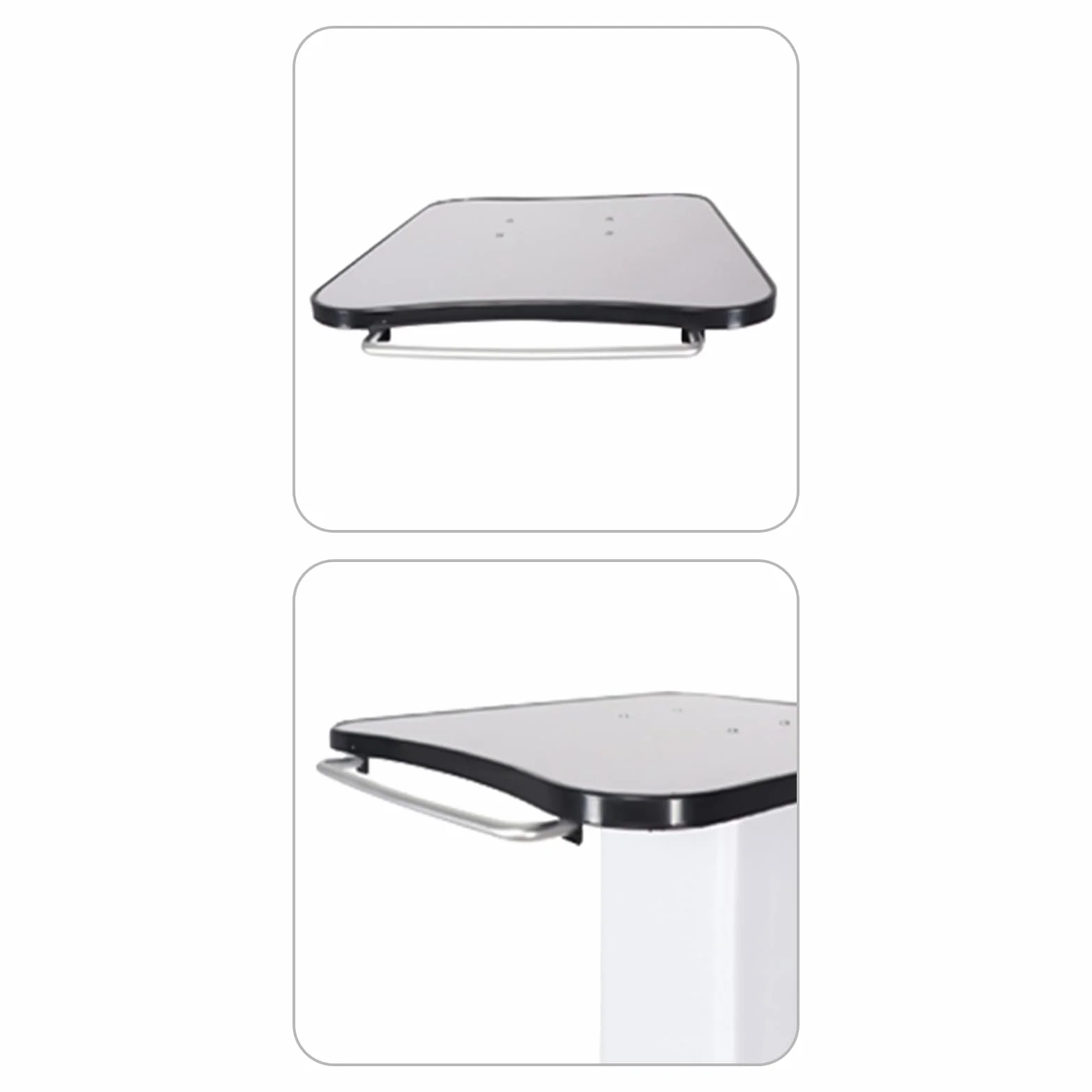 Carro de Almacenamiento de 3 Niveles para SPA y Salón de Belleza, Blanco, Estante Portátil