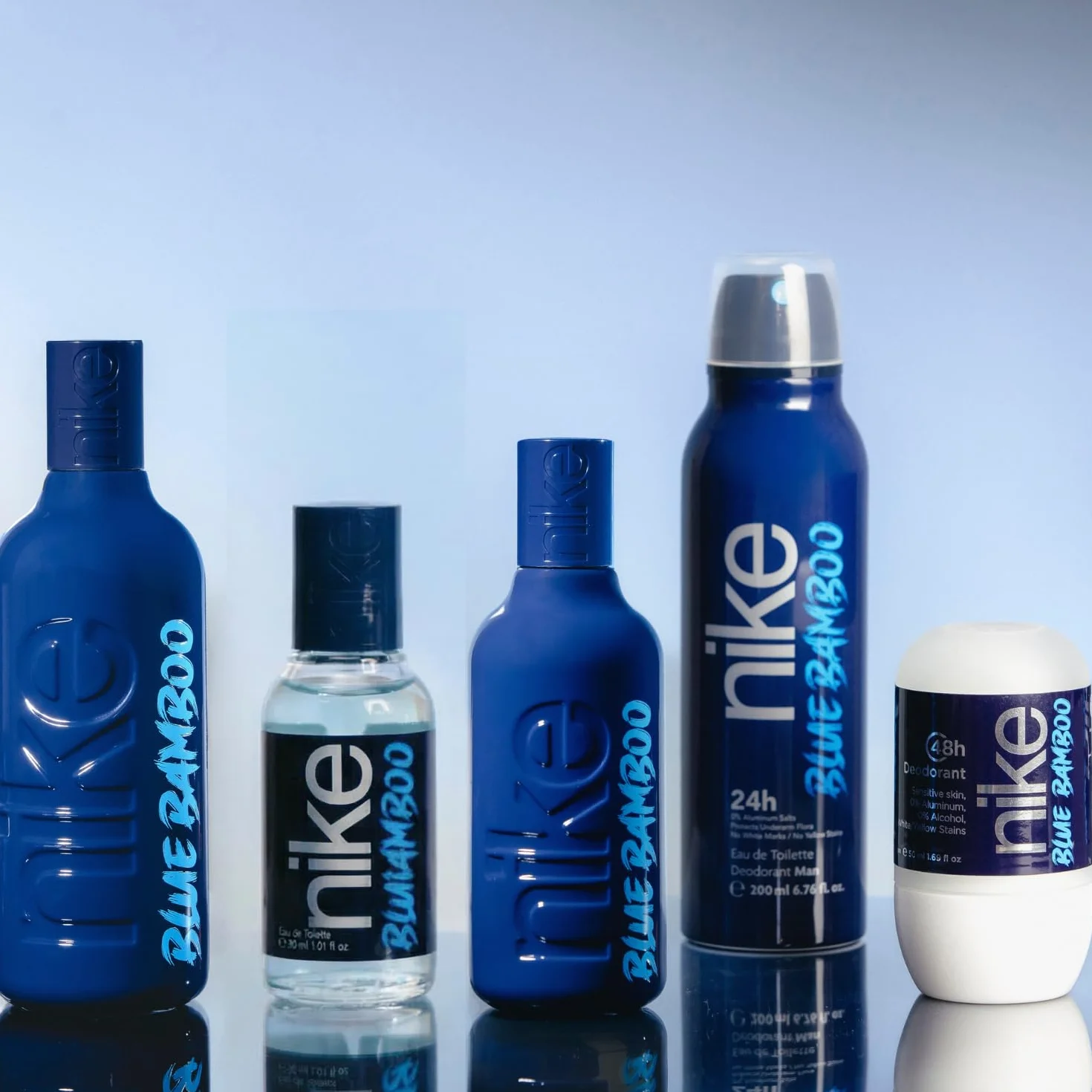 NIKE Blue Bamboo Colonia 100 ml + Desodorante 200 ml Estuche de Regalo Hombre Eau de Toilette