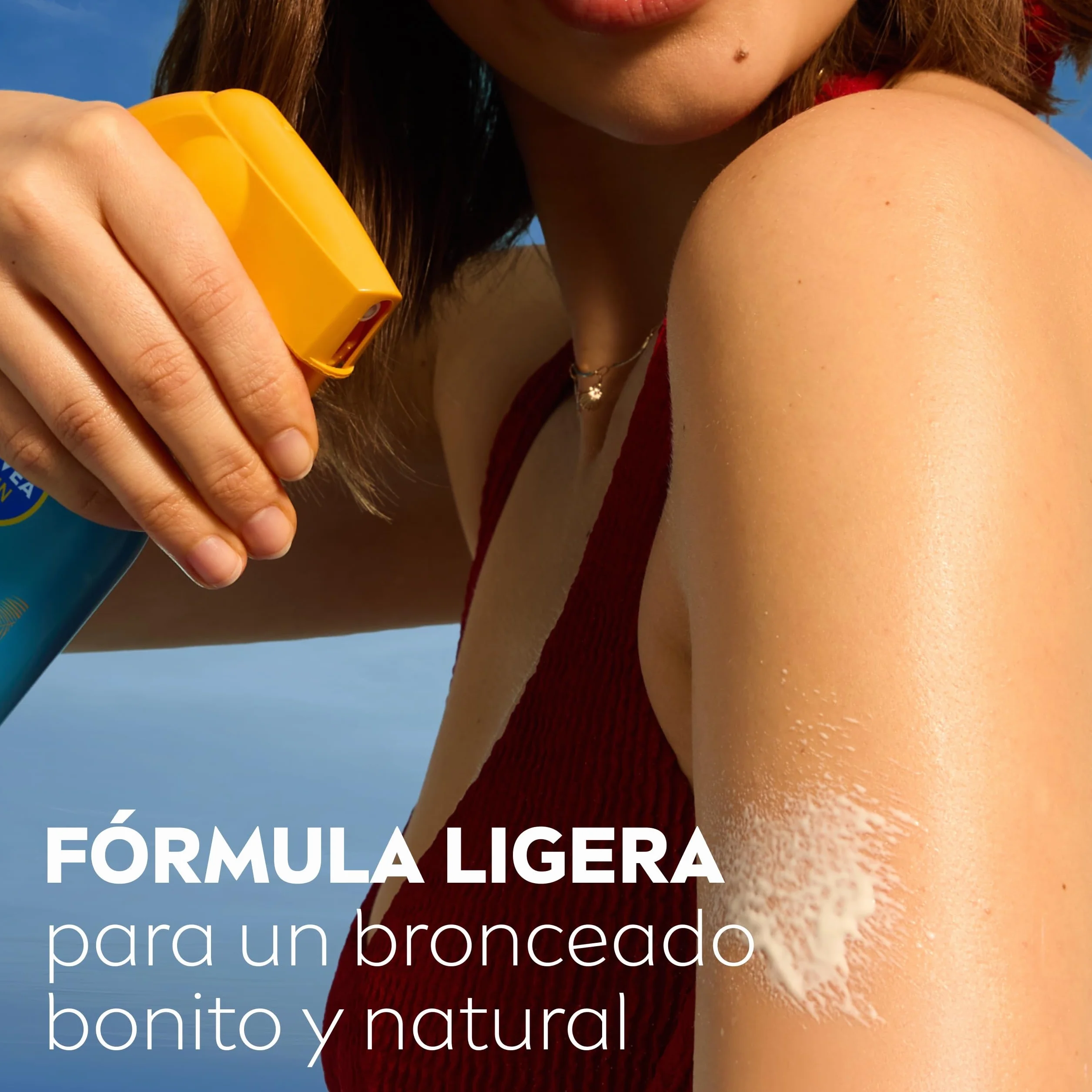 NIVEA SUN Protege & Broncea Spray Solar FP50 Protector Solar Corporal 270 ml