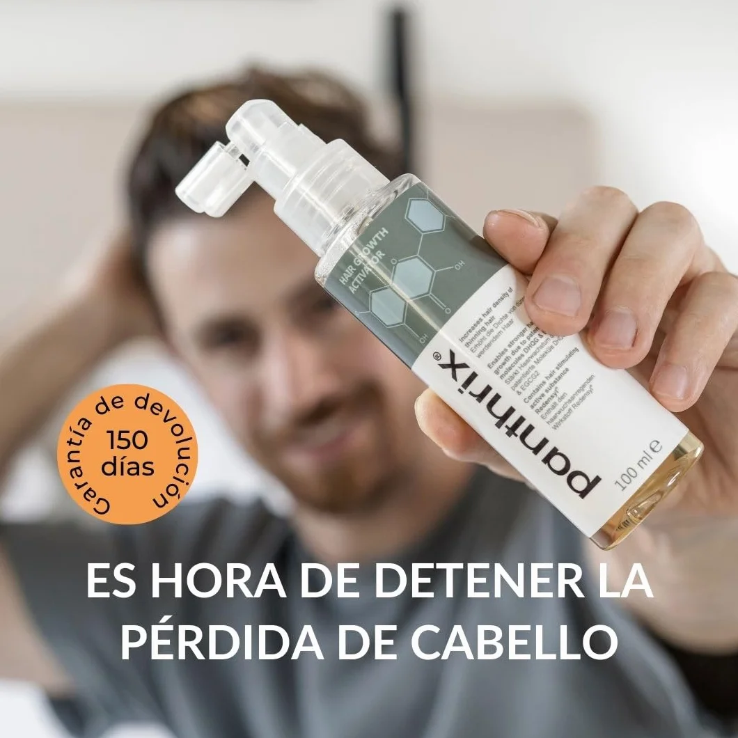 Panthrix Activador Crecimiento Cabello Spray 100 ml Tónico Alta Dosis Hombres Mujeres
