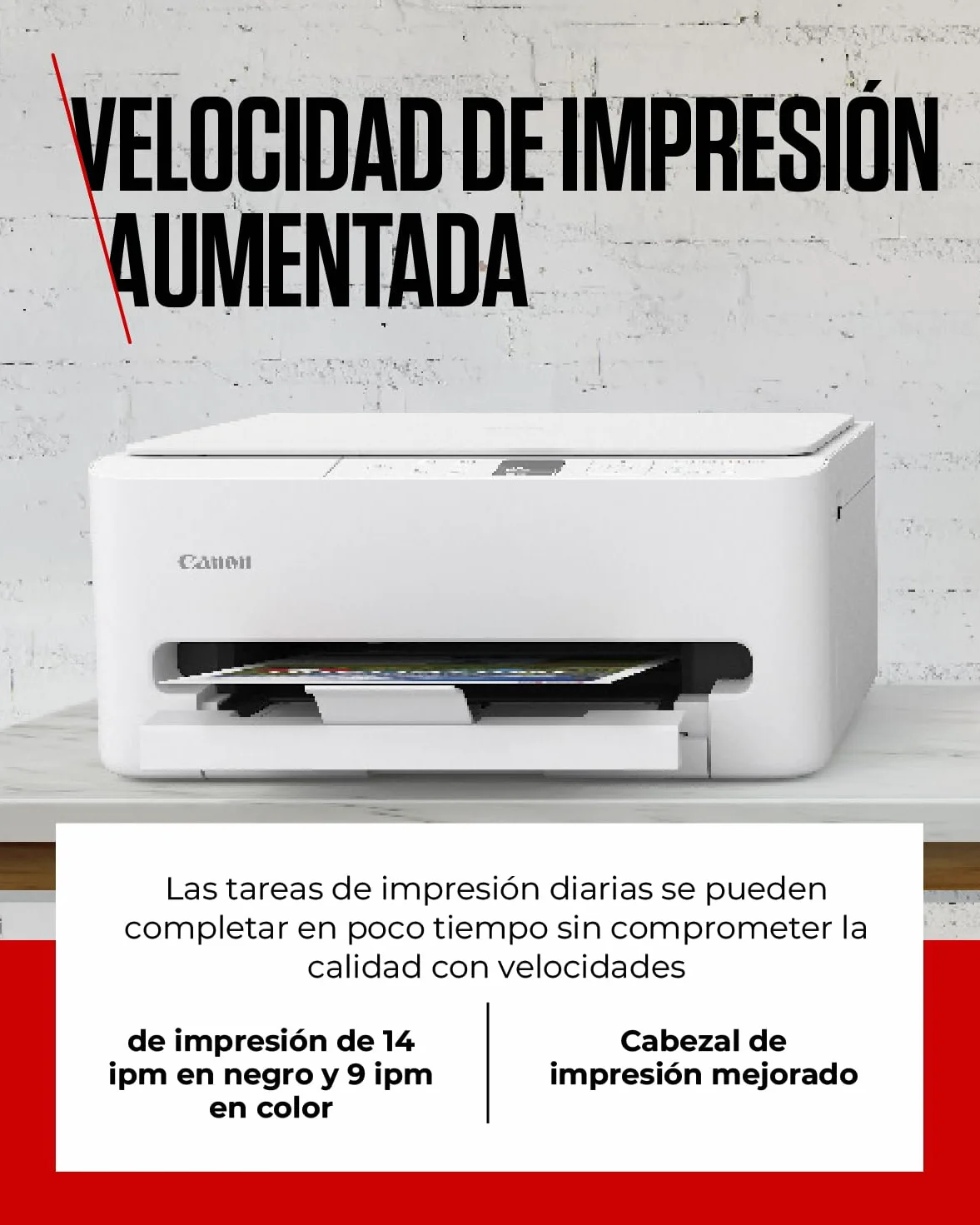 Canon PIXMA TS6550I Impresora Todo en Uno Wi-Fi Pantalla OLED 1,42" Inalámbrica