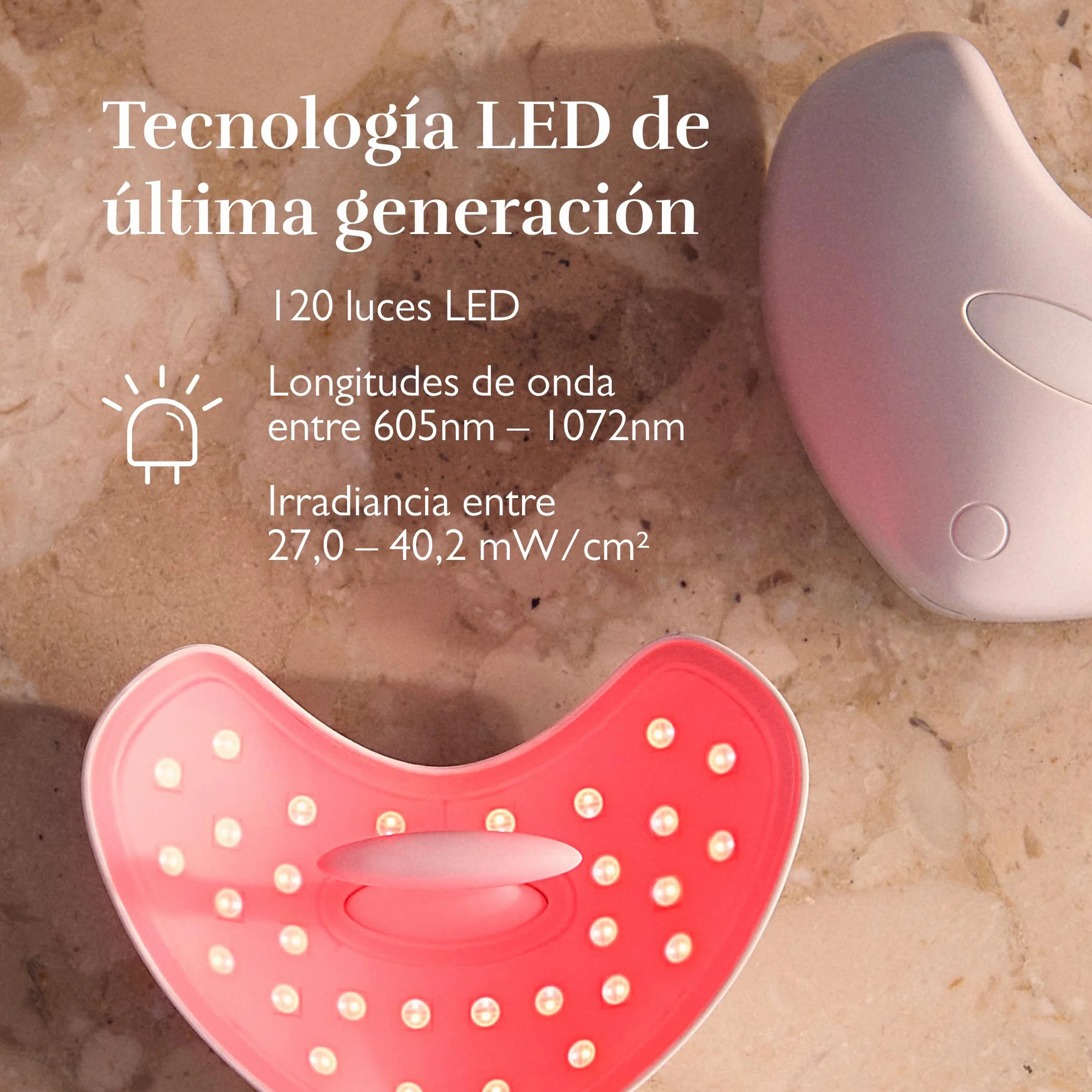 Silk'n Lumilips LED Máscara para Labios - Dispositivo Rejuvenecer Volumizar Luz Roja Recargable Blanco