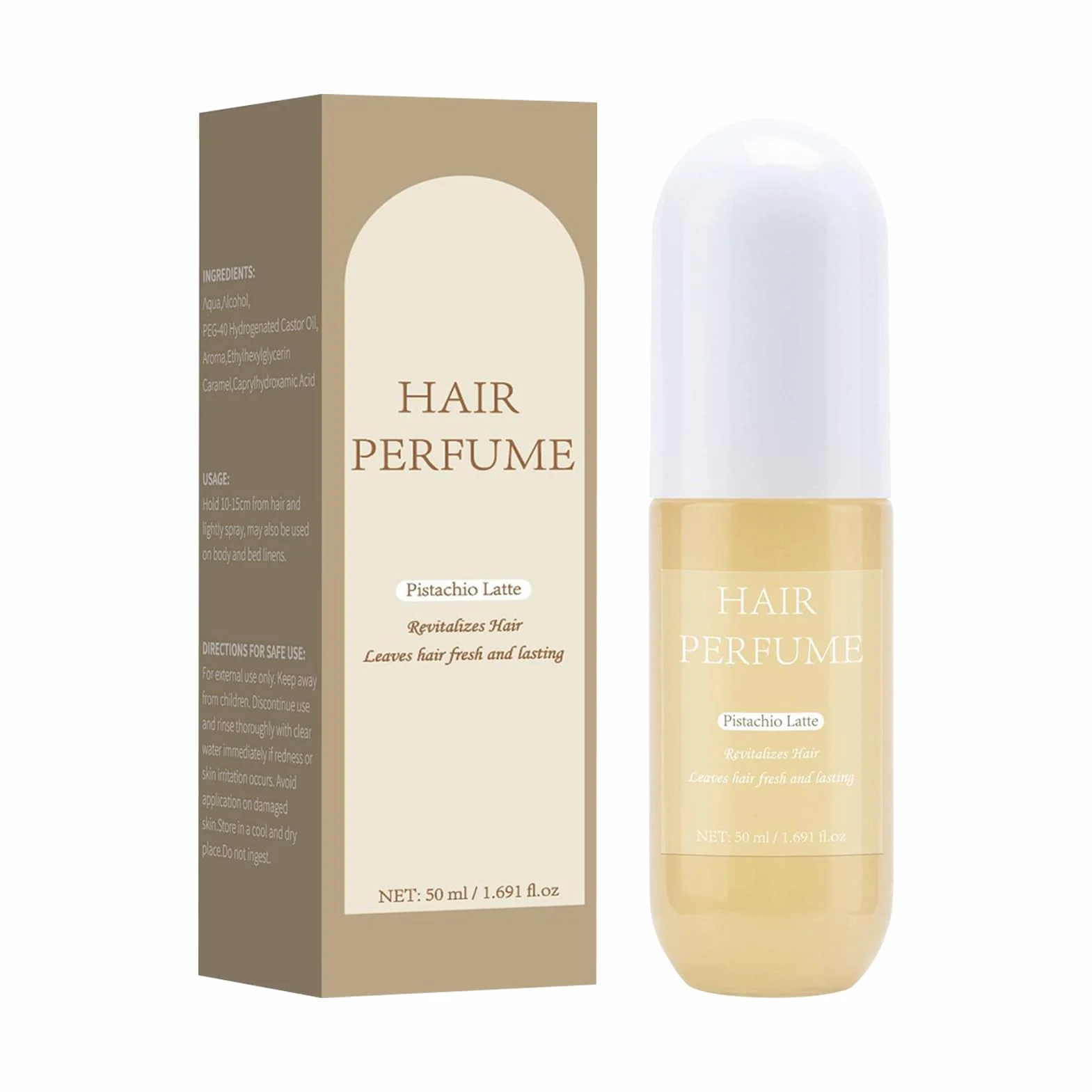 Perfume para el cabello de larga duración 50 ml aerosol para mujer