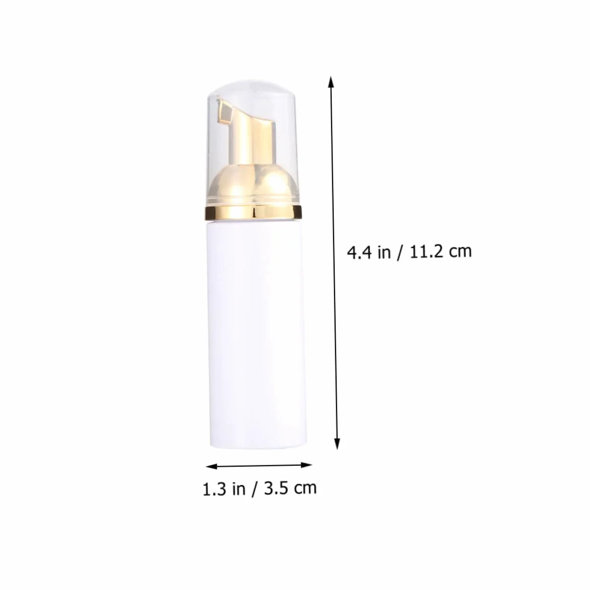 Didiseaon 60 Piezas botella de de plástico botellas de vacías lavado de cara de Envase de cosméticos Botella dispensadora de líquidos jabón de manos espumoso terrarium