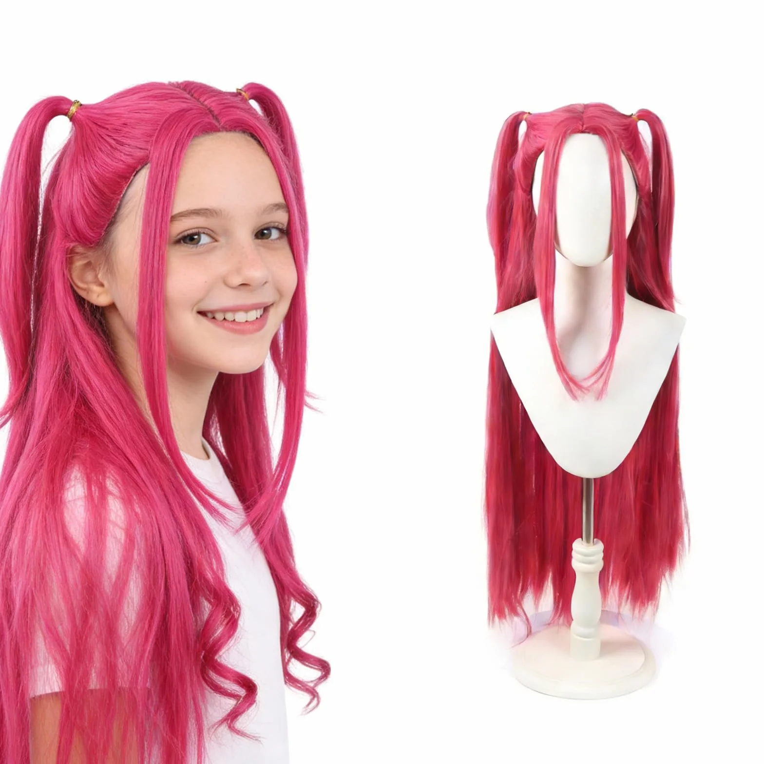 Peluca de Cosplay Anime para Fiestas y Halloween