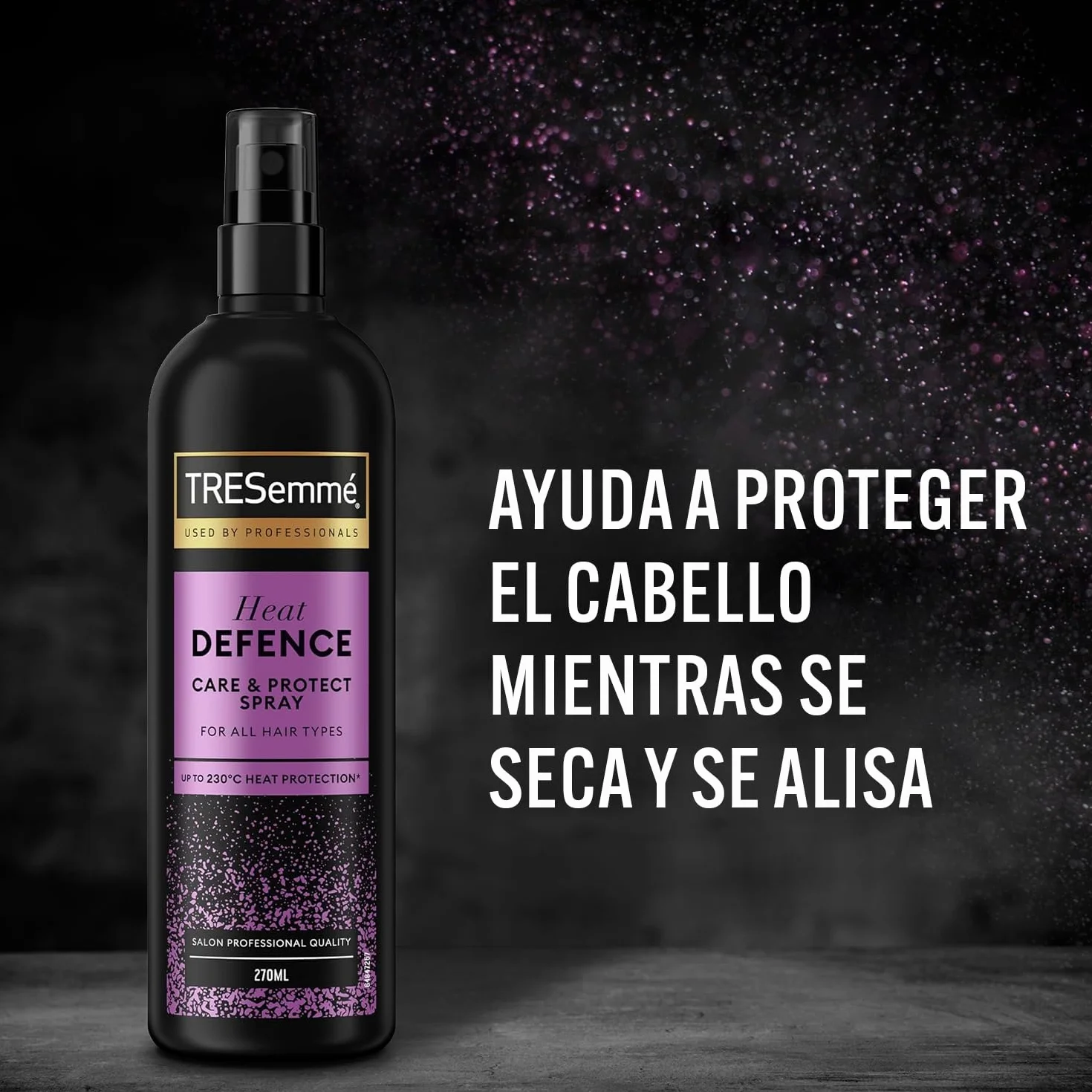 TRESemmé Care & Protect Spray Termoprotector 230°C Anti Frizz Anti Rotura 2x 270 ml
