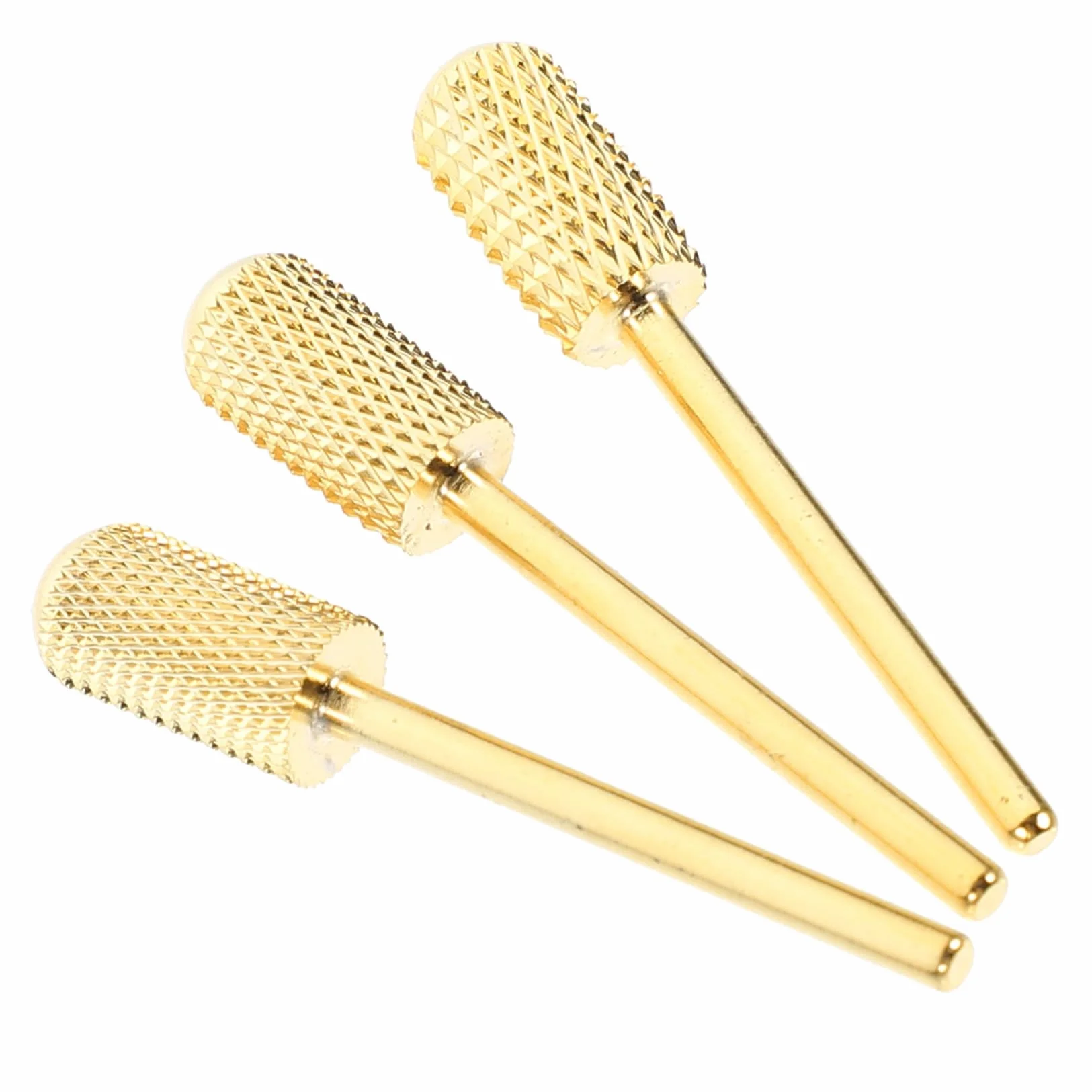 Mikinona Juego De 5 Brocas Para Uñas Herramientas De Metal Para Pulir Uñas Para Cutículas Y Acrílico 3 Unidades X 5