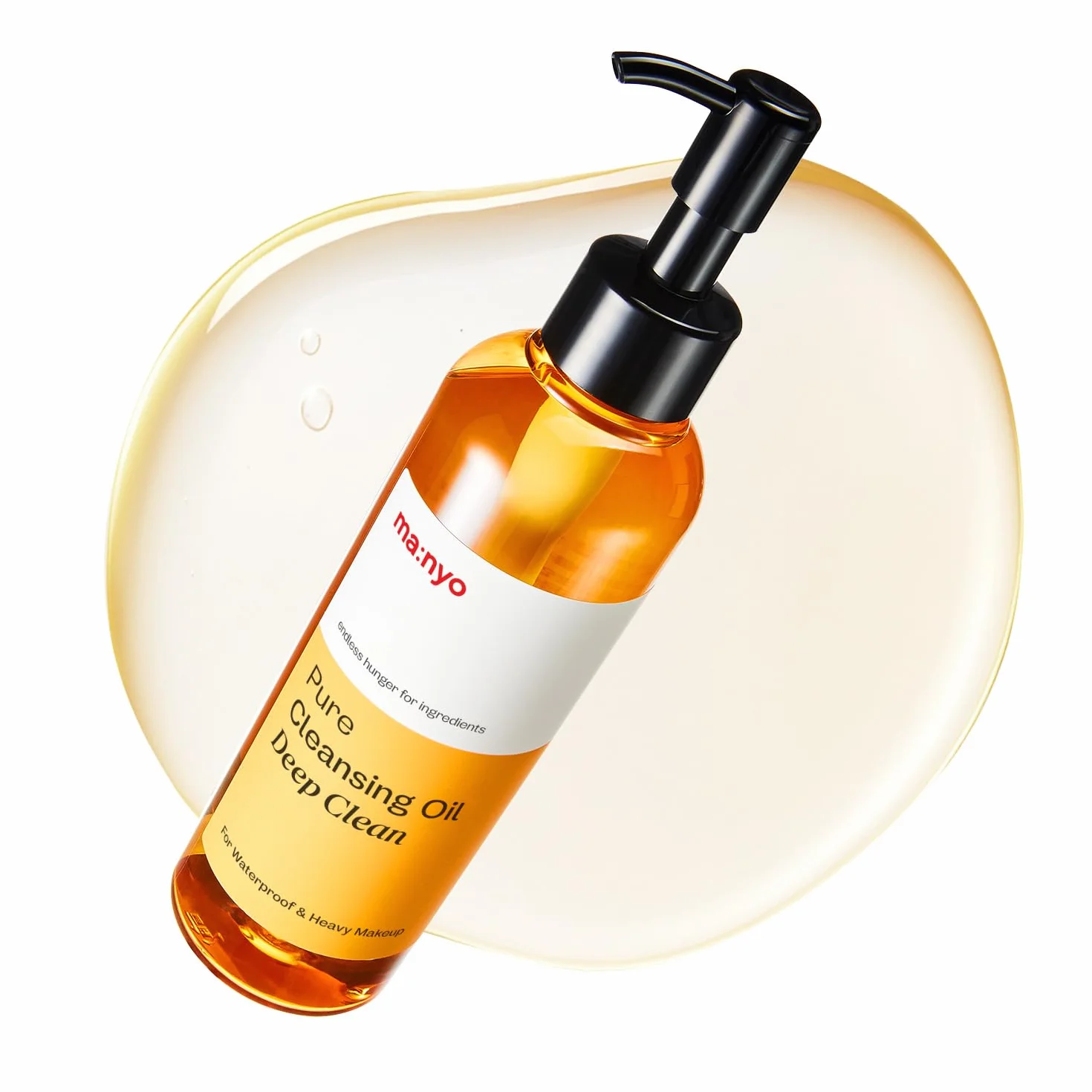 Ma:nyo Aceite Limpiador Facial Coreano para Puntos Negros, Eliminación de Maquillaje con Aceite de Argán, 6.7 fl oz