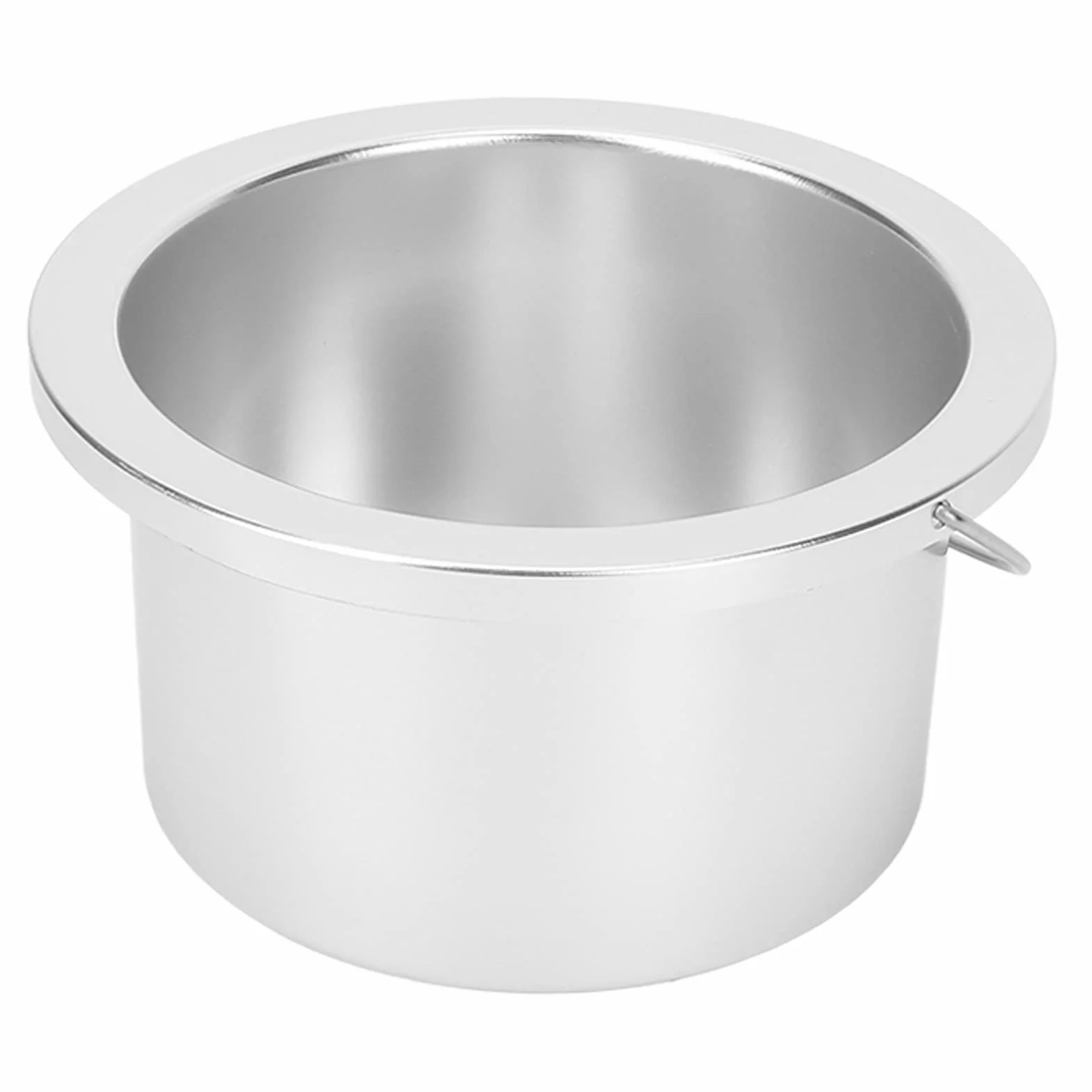 Sorandy Olla de Repuesto para Calentador de Cera, Olla Interior de Aleación de Aluminio Duradera, Calentamiento Rápido para el Hogar o el Salón, Tamaño de 4,13 Pulgadas