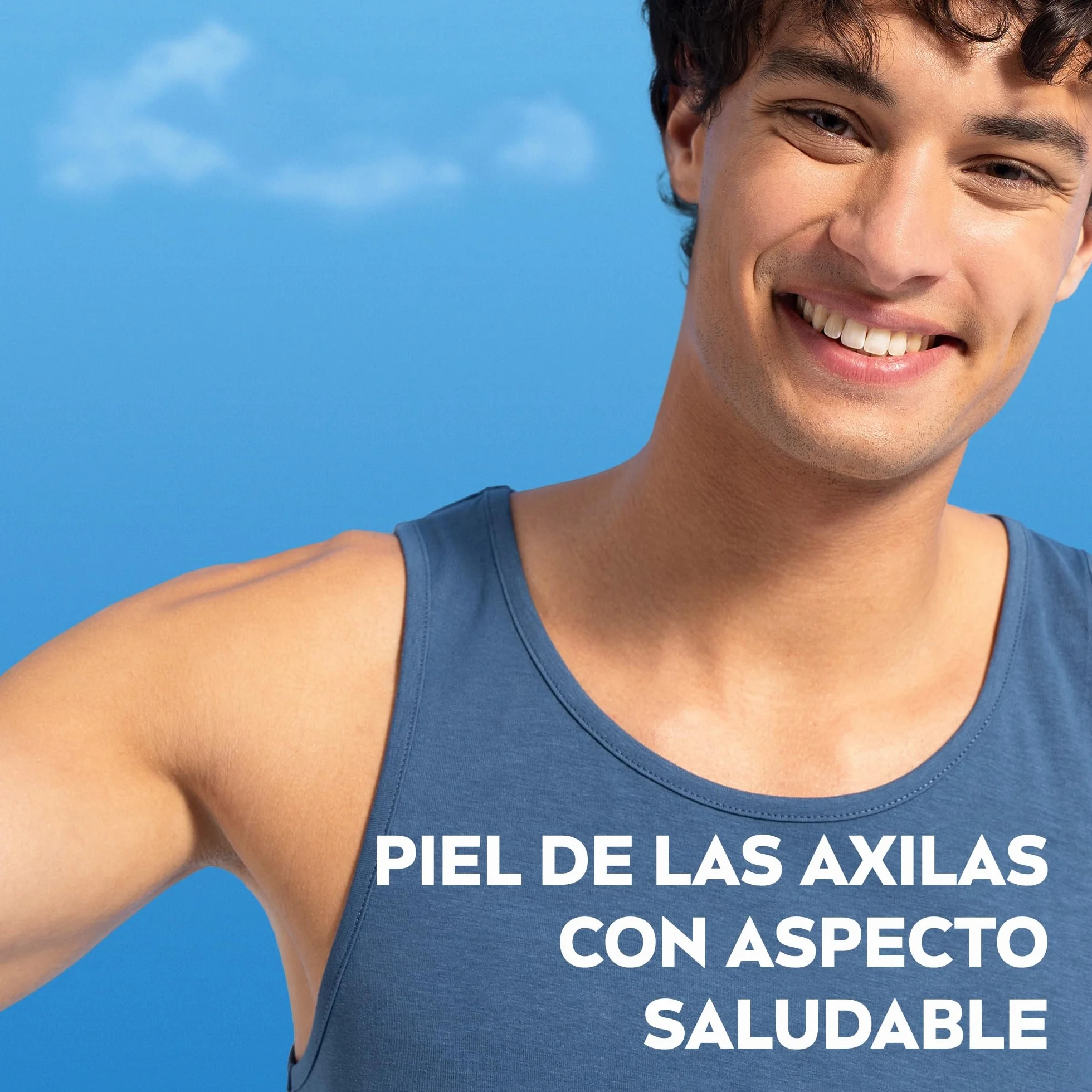 NIVEA Derma Control Sensitive Desodorante Antitranspirante Roll-on 50 ml para Hombre 72h Protección Sudor Ácido Hialurónico Vitamina E